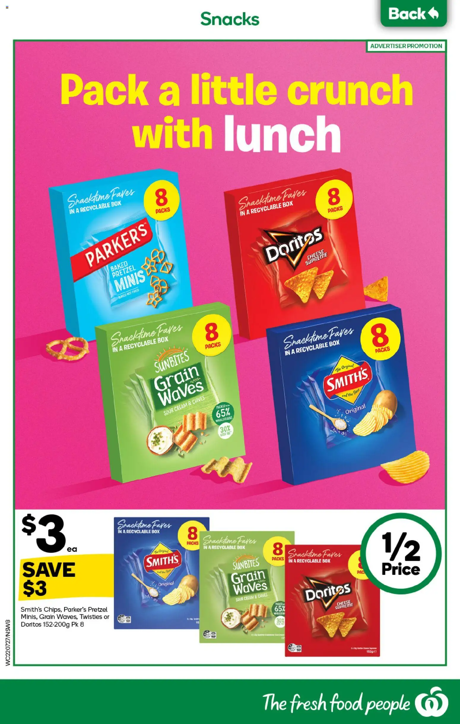 Woolworths catalogue - valid from 22/07/2026 | Page: 8 | Products: Box, Sour cream, Cream