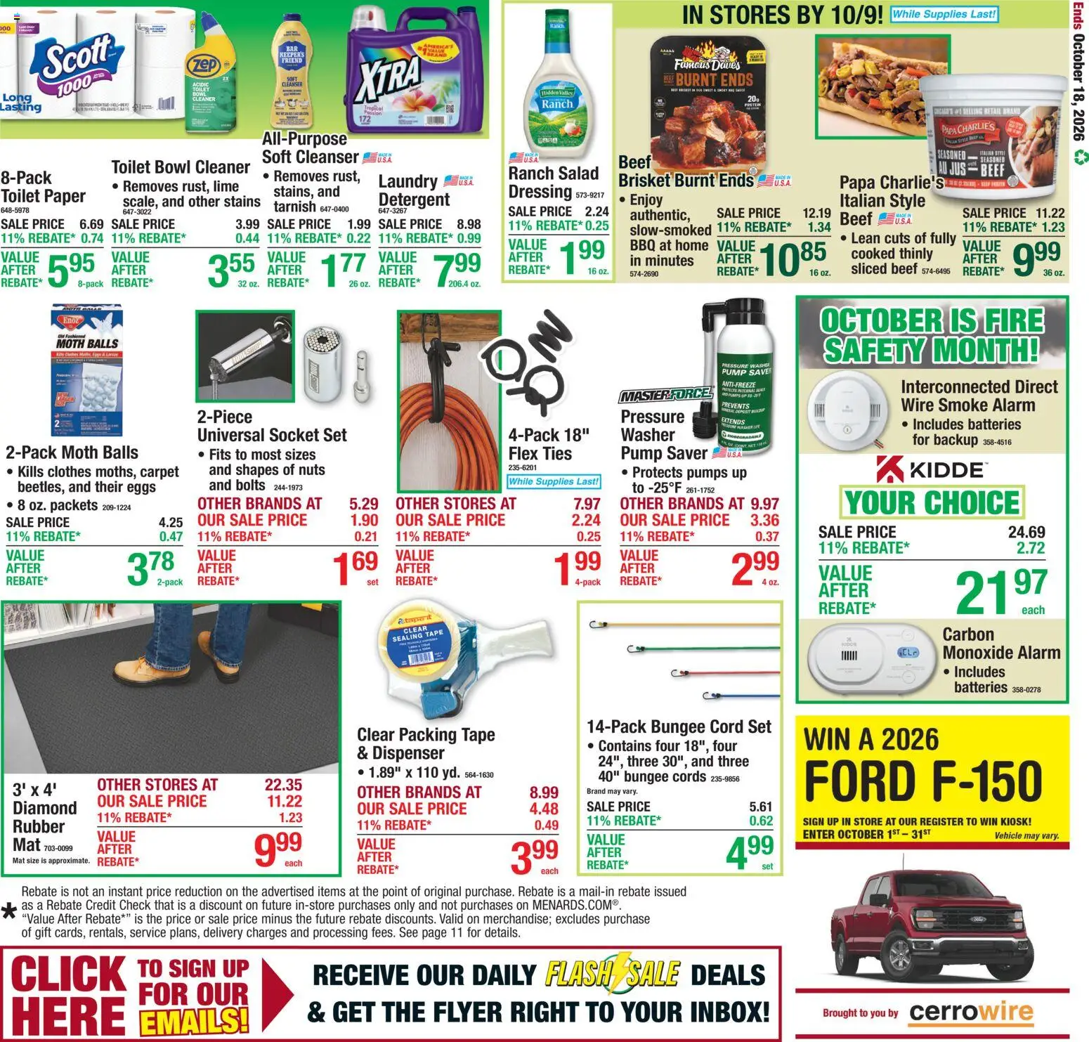Menards Weekly Ad - valid from 10/08/2026 | Page: 18