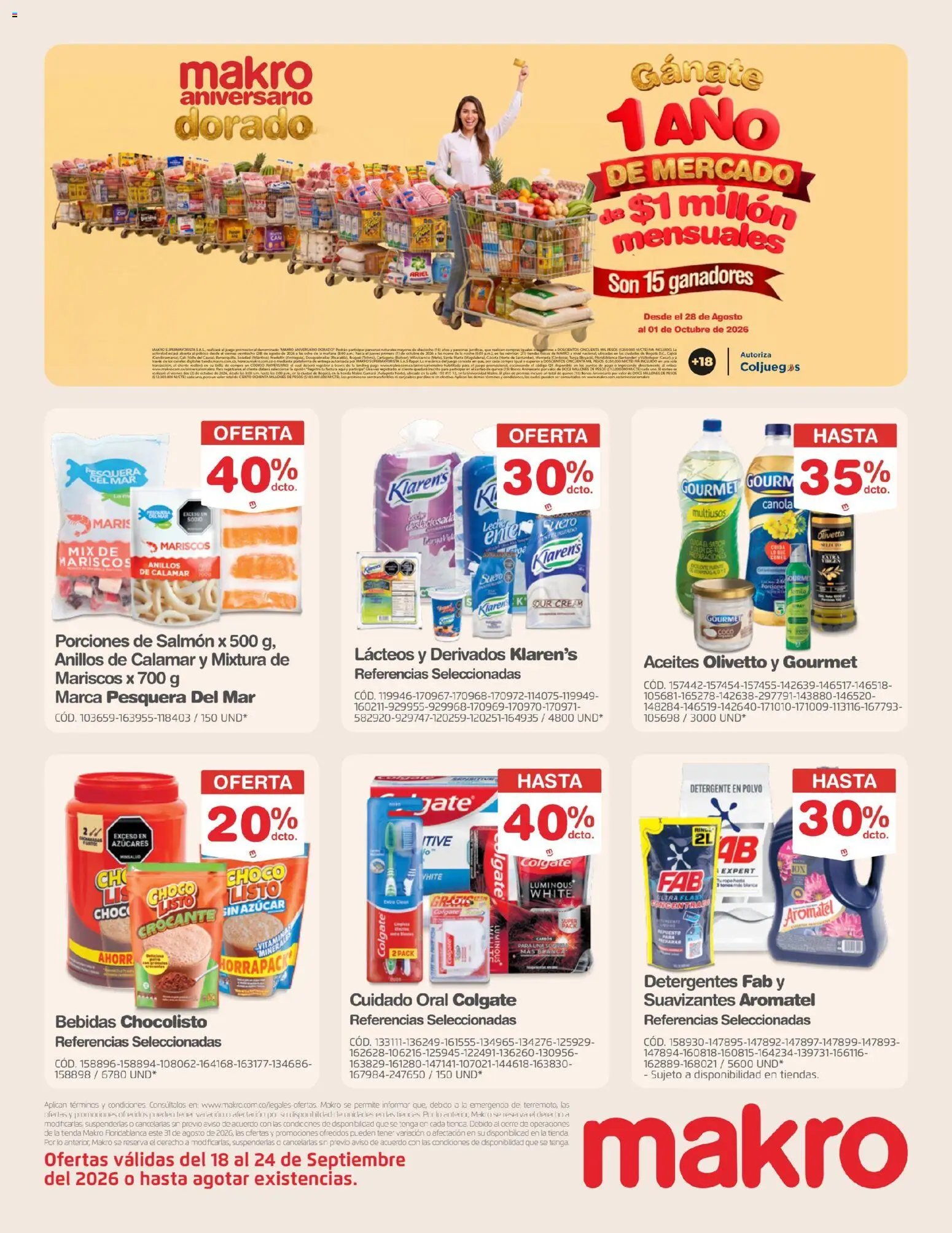 Makro revista - valida desde el 18/09/2026 | Página: 1