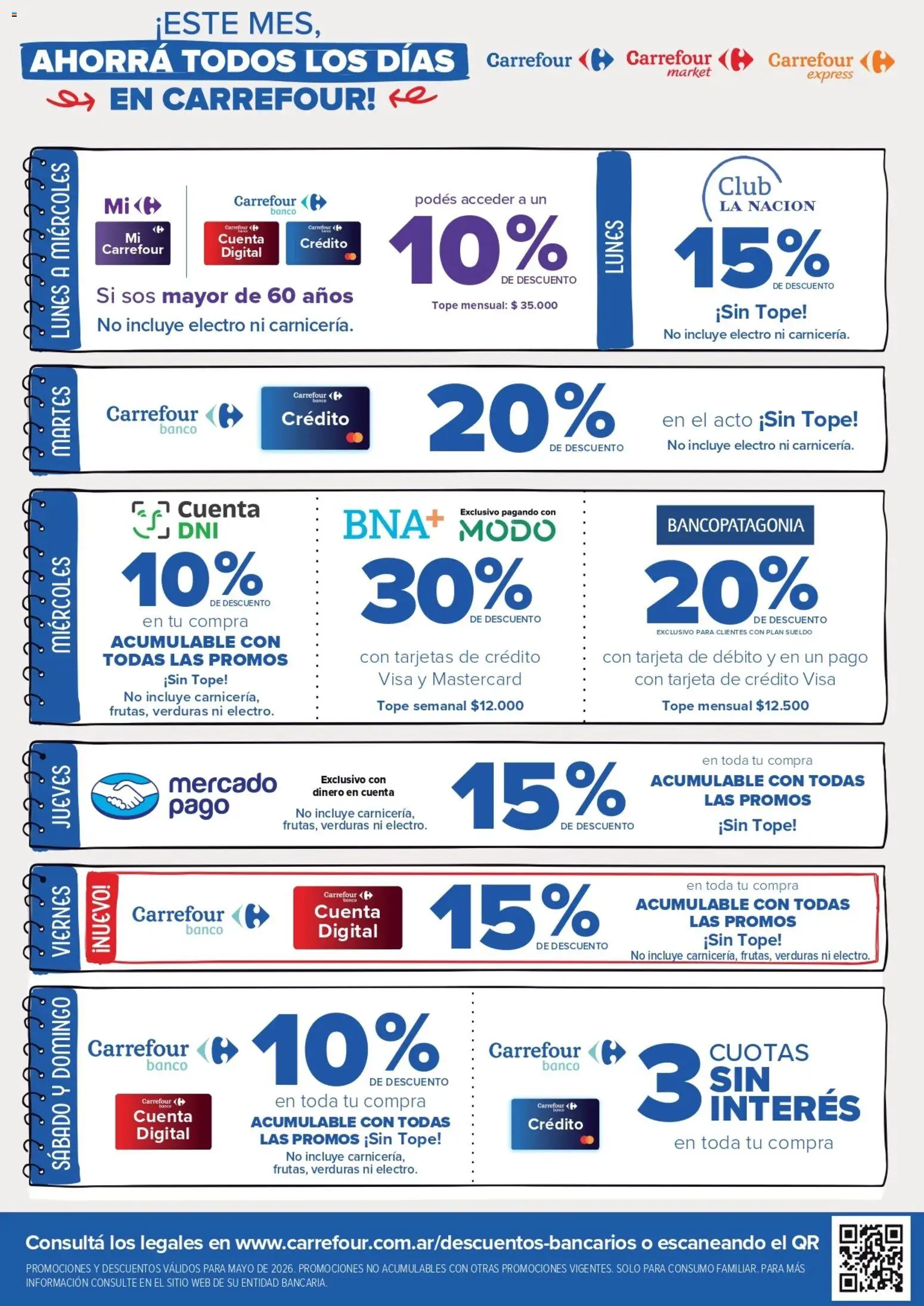 Carrefour Express ofertas │ válido desde el 05.05.2026 | Página: 6 | Productos: Banco