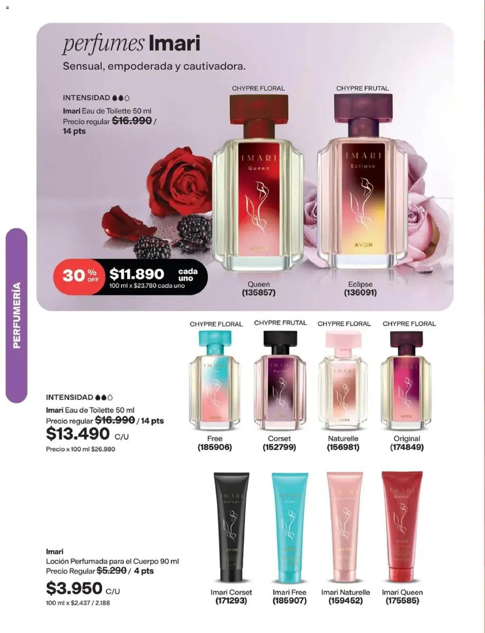Catálogo Avon Campaña 13 │ válido desde el 31.08.2026 | Página: 53 | Productos: Loción, Perfumes, Eau de toilette