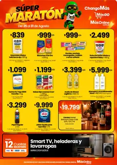 Vista previa Changomas ofertas válido desde el 25/08/2026