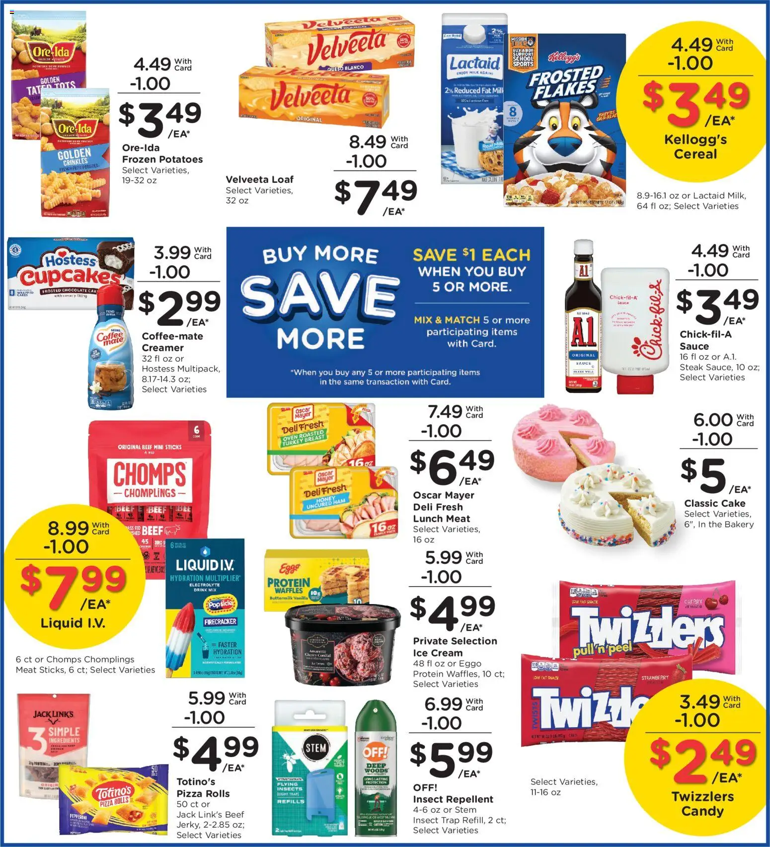 Dillons Weekly Ad - valid from 07/01/2026 | Page: 9 | Products: Milk, Beef, Flakes, Ice cream
