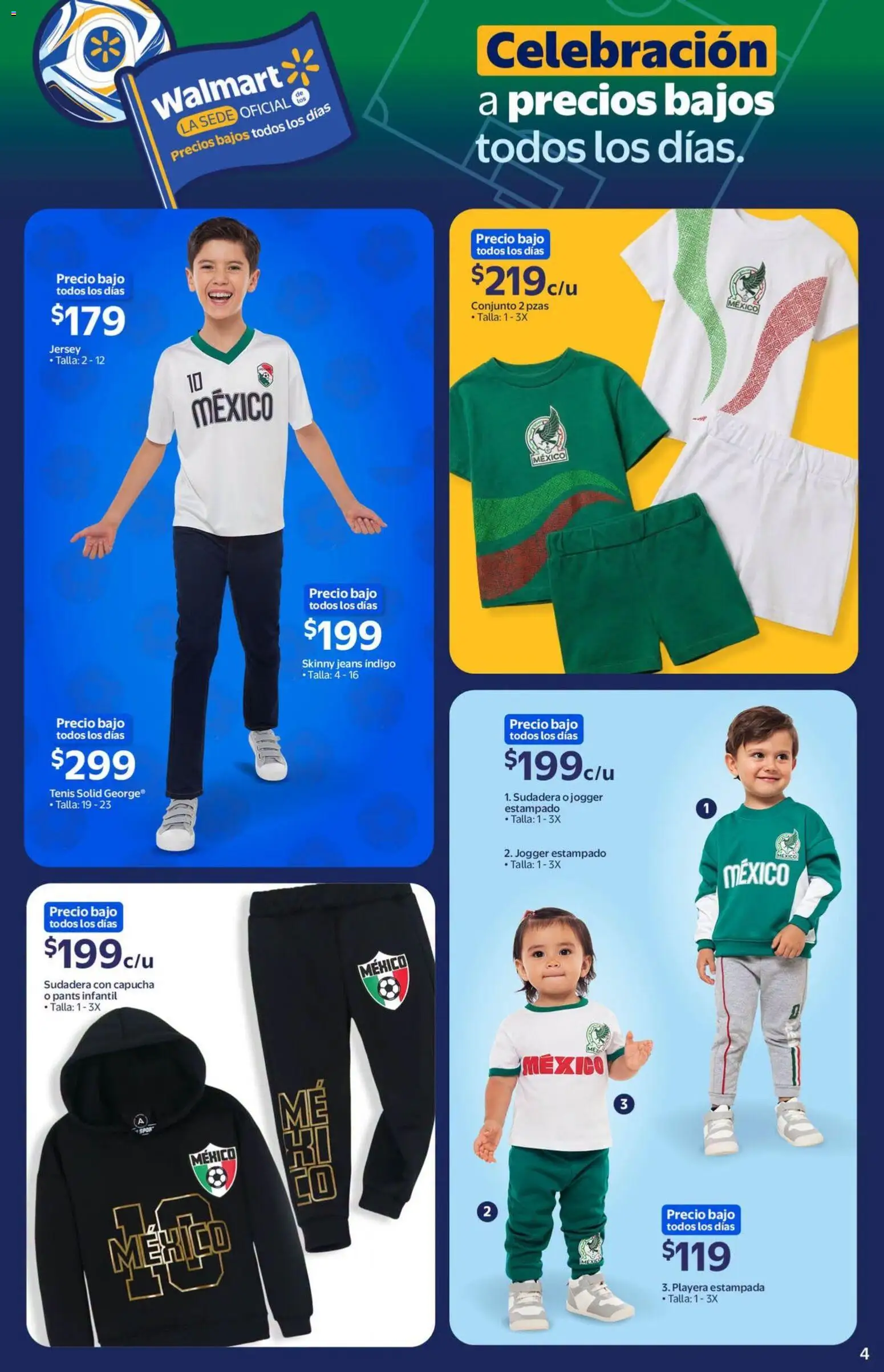 Nuevas ofertas de Walmart válidas en toda la República Mexicana desde el 18.06.2026. ¡Encuentra las mejores ofertas en Walmart folleto Ofertas! | Página: 4