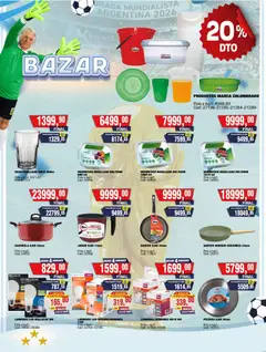 Vista previa Maxiconsumo ofertas válido desde el 29/06/2026 | Página: 33 | Productos: Pizzera, Sartén, Lámpara, Té