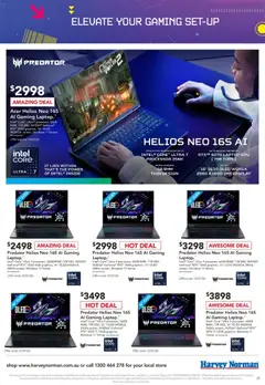 Preview of Harvey Norman Computers Shop Hot Offers Digital Catalogue - valid from 09/07/2026 | Page: 21 | Products: Accessories, Pc, Game, Laptop