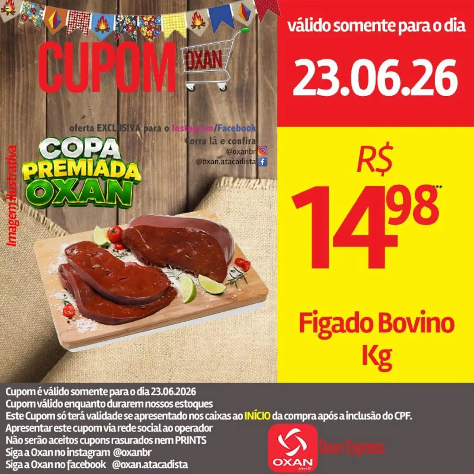 Oxan Atacadista Folheto - válido de 23/06/2026 | Página: 10 | Produtos: Copa
