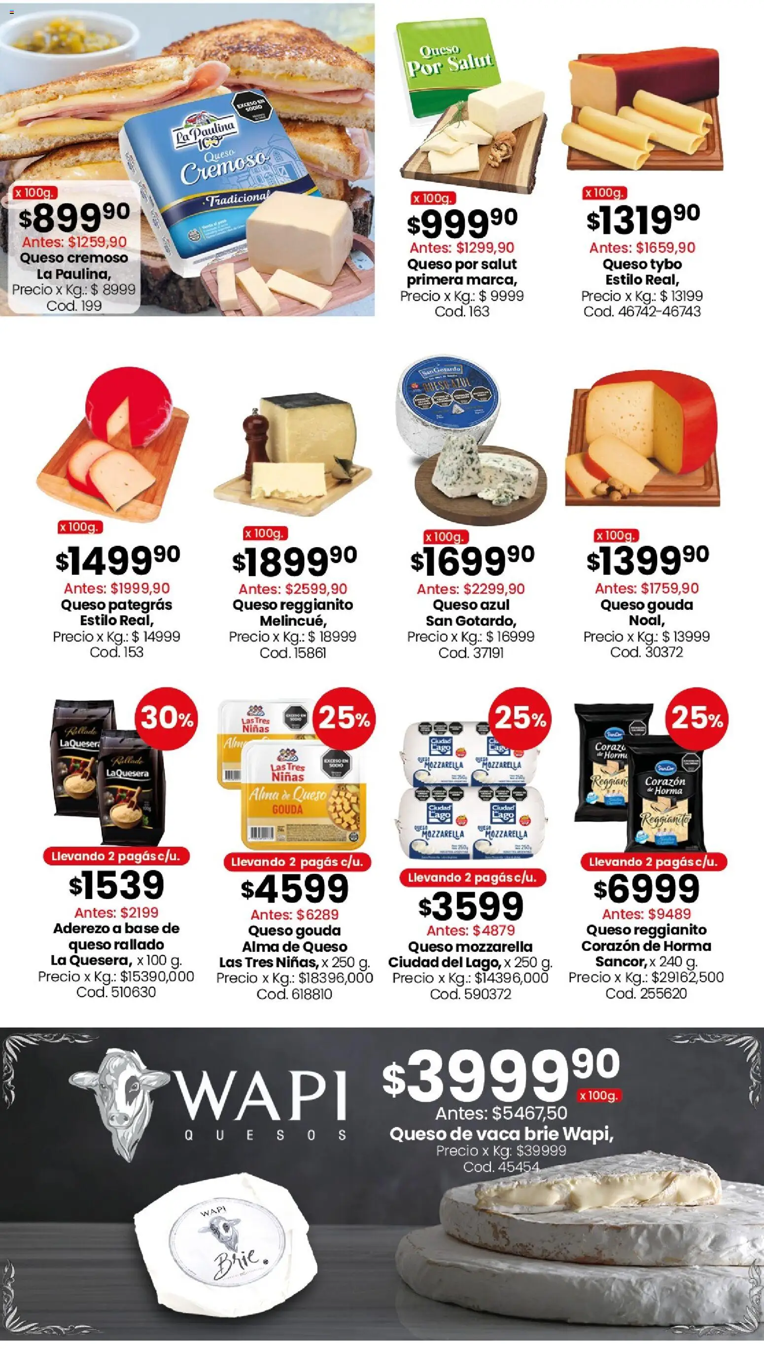 Coto - Carnes, verduras, pescadería, frescos y elaborados │ válido desde el 08.06.2026 | Página: 9 | Productos: Aderezo, Queso