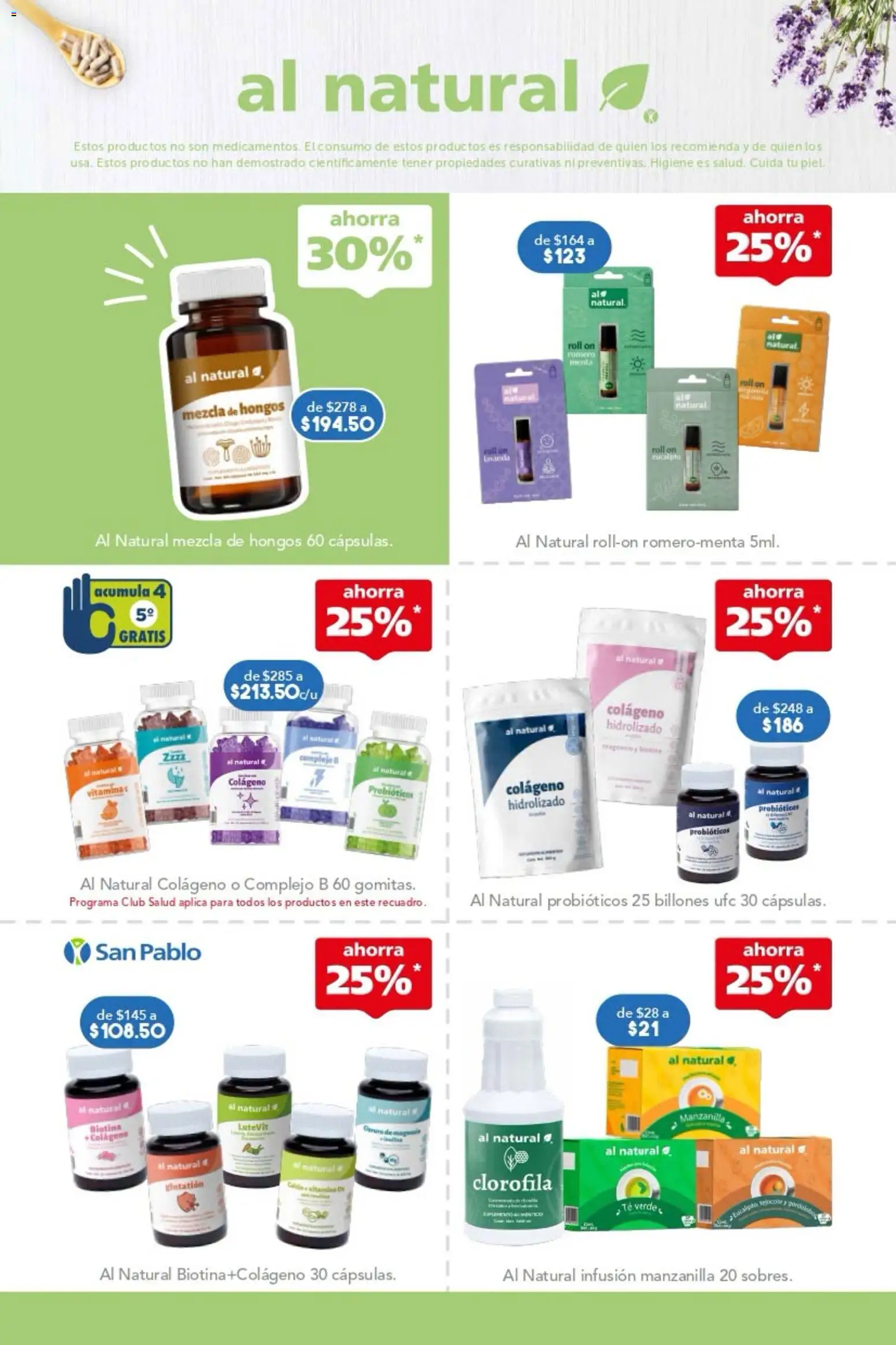 Nuevas ofertas de Farmacia San Pablo válidas en toda la República Mexicana desde el 18/10/2026. ¡Encuentra las mejores ofertas en Farmacia San Pablo catálogo! | Página: 11