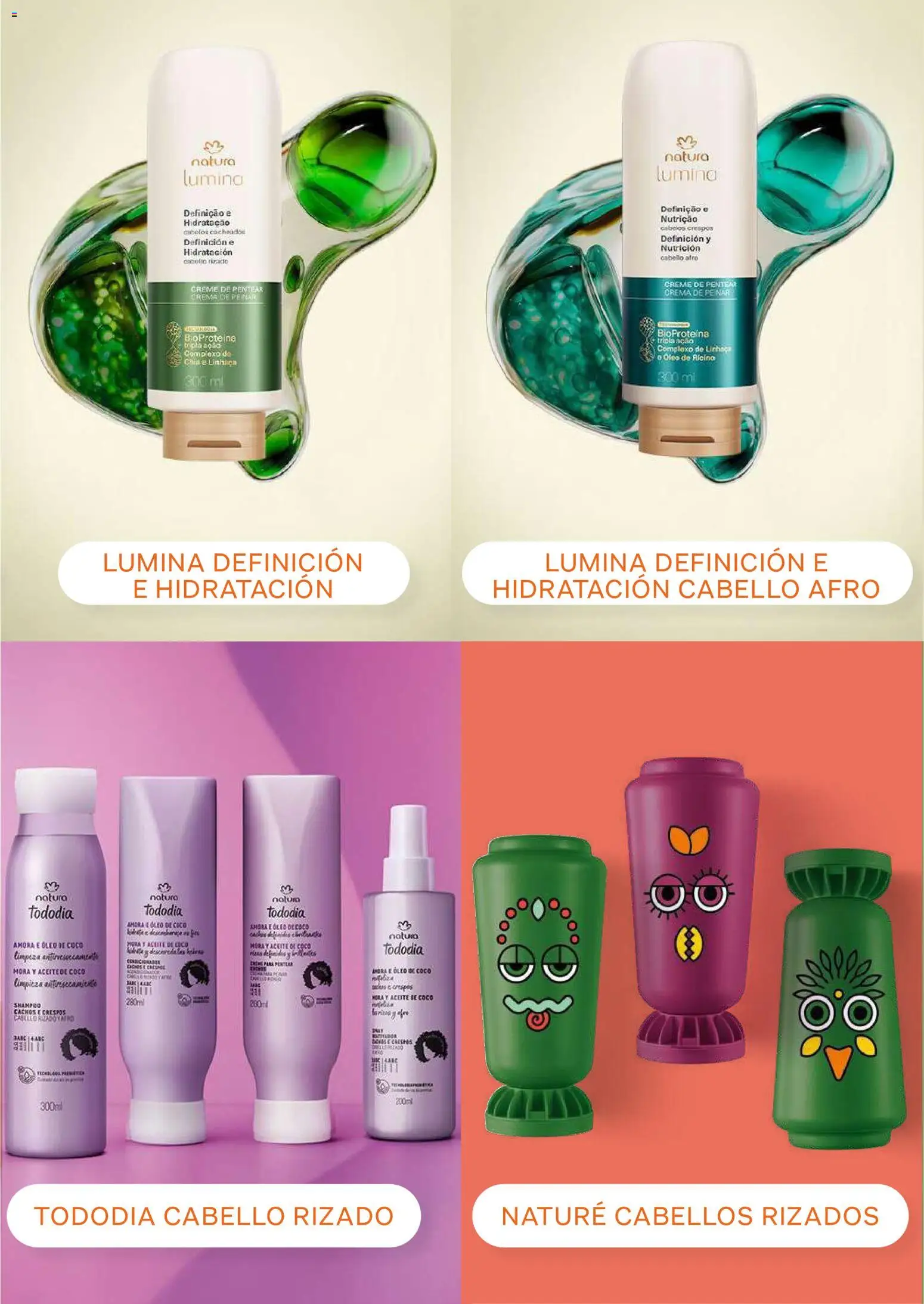 Natura revista - valida desde el 13/08/2026 | Página: 18 | Productos: Crema, Shampoo, Mora, Aceite