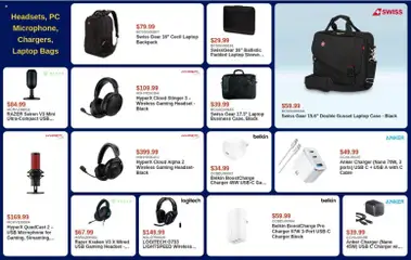 Preview of Canada Computers weekly flyer from shop Canada Computers valid from Jul 28, 2026 | Page: 8 | Products: PC, Cable, Microphone, Case