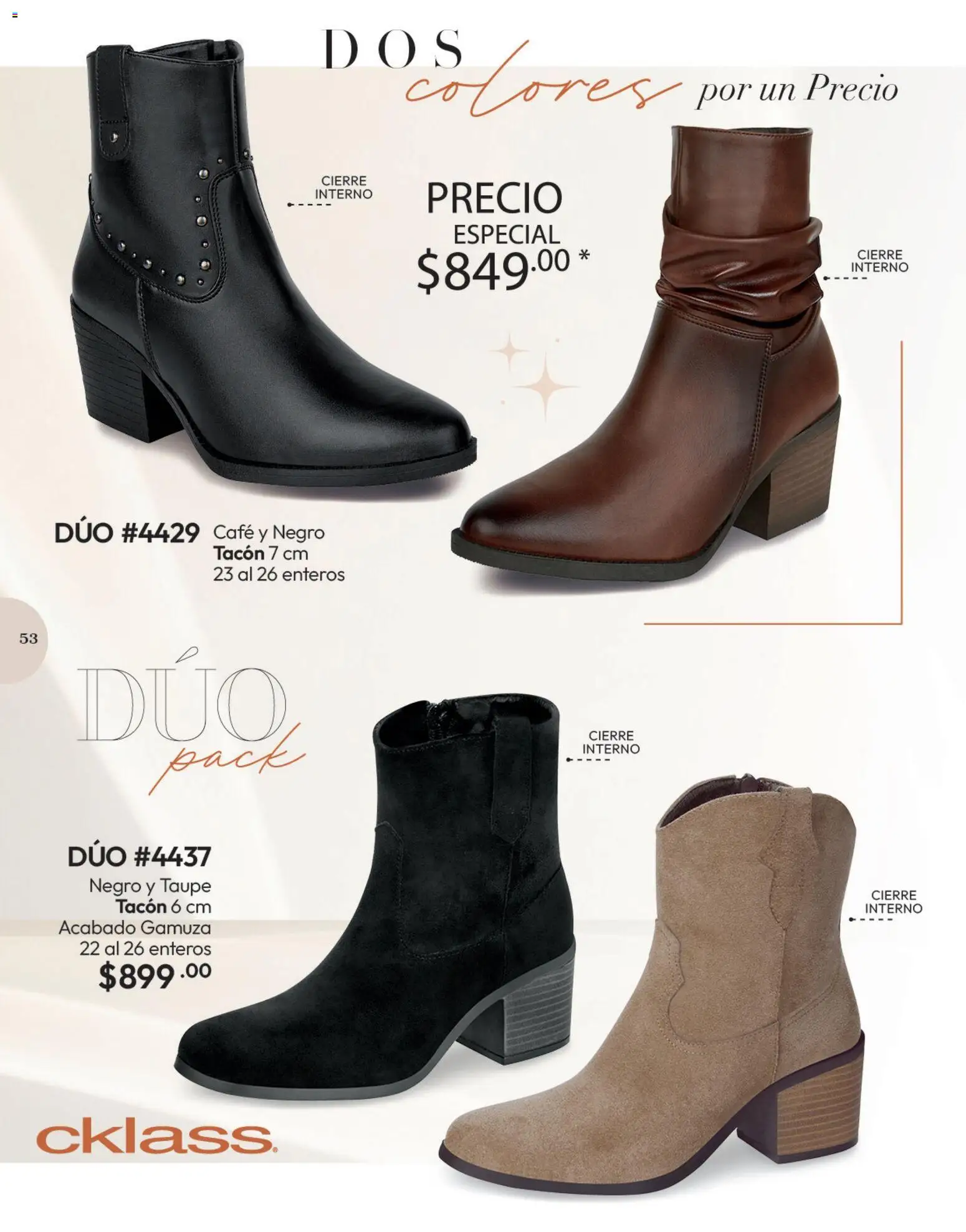 Nuevas ofertas de Cklass válidas en toda la República Mexicana desde el 11/09/2026. ¡Encuentra las mejores ofertas en Cklass catálogo Invierno! | Página: 243 | Productos: Café, Gamuza