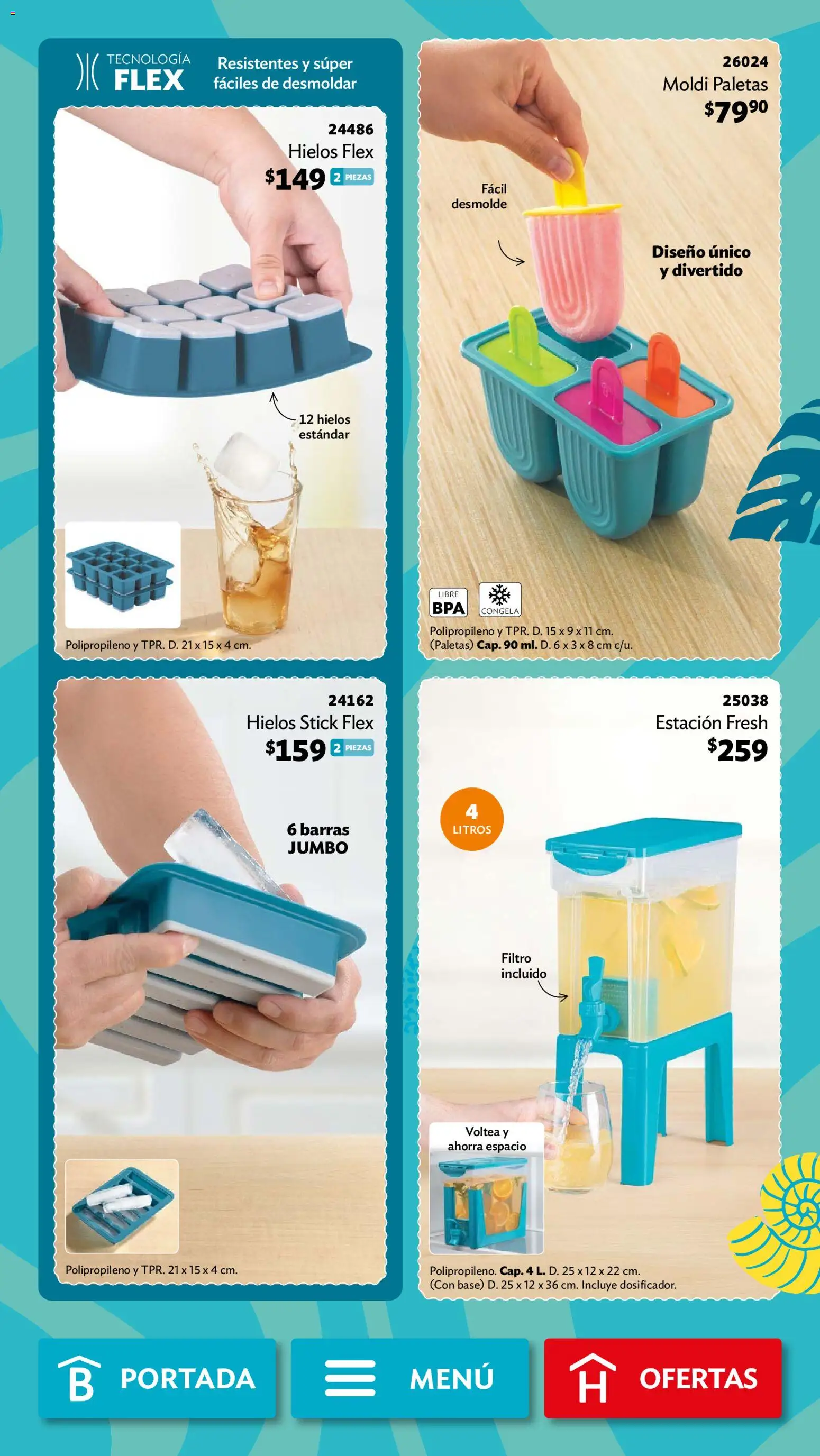 Nuevas ofertas de Betterware válidas en toda la República Mexicana desde el 29/06/2026. ¡Encuentra las mejores ofertas en Betterware campaña 7 2026! | Página: 106
