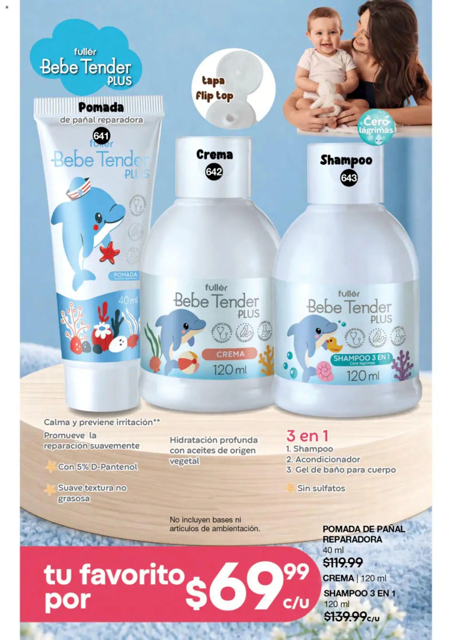 Nuevas ofertas de Fuller válidas en toda la República Mexicana desde el 22/07/2026. ¡Encuentra las mejores ofertas en Fuller campaña 8 2026! | Página: 136 | Productos: Crema, Top, Baño, Acondicionador