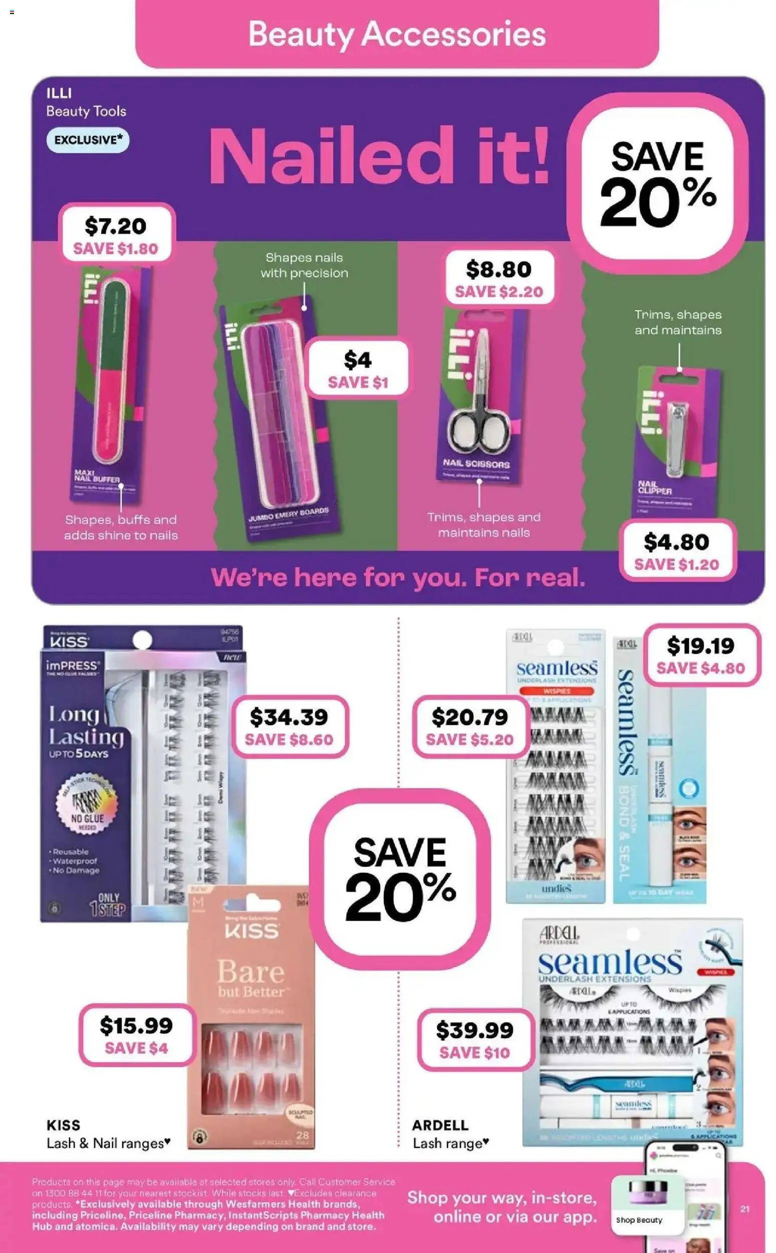 Priceline Pharmacy catalogue - valid from 01/07/2026 | Page: 21 | Products: Scissors, Accessories, Glue, Tools