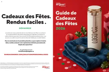 Preview of Staples circulaire - Guide des cadeaux des Fêtes from shop Staples valid from Sep 10, 2026