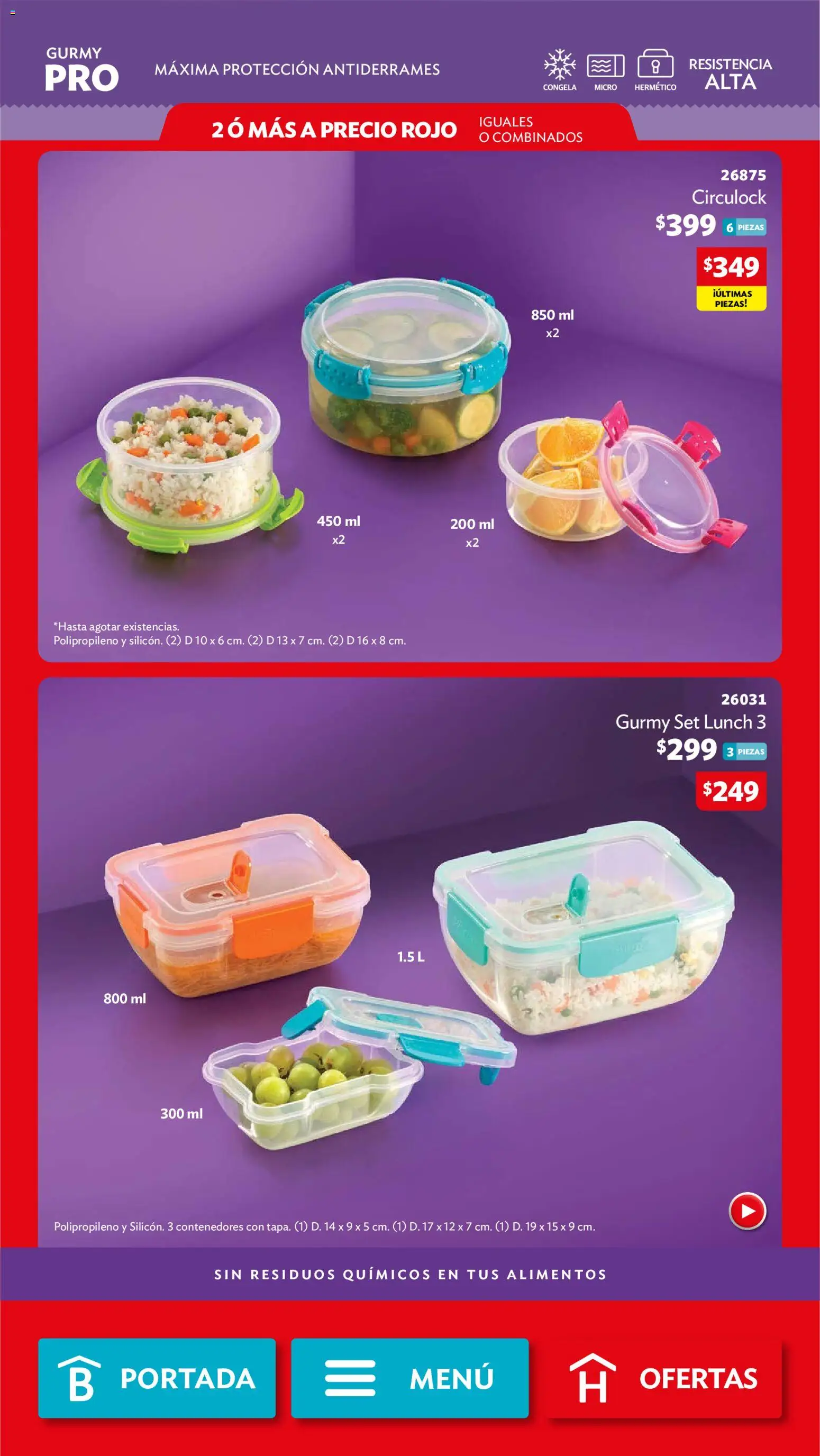 Nuevas ofertas de Betterware válidas en toda la República Mexicana desde el 01.06.2026. ¡Encuentra las mejores ofertas en Betterware campaña 6 2026! | Página: 49