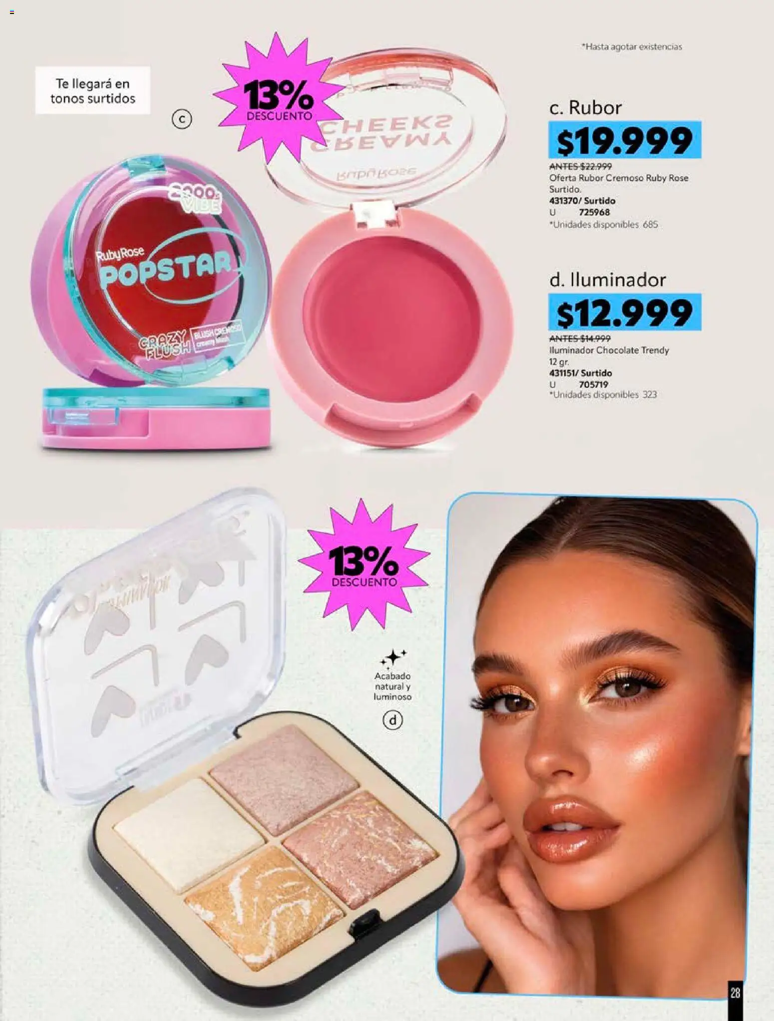 Pacifika revista - valida desde el 18/09/2026 | Página: 222 | Productos: Té, Iluminador, Rubor, Chocolate