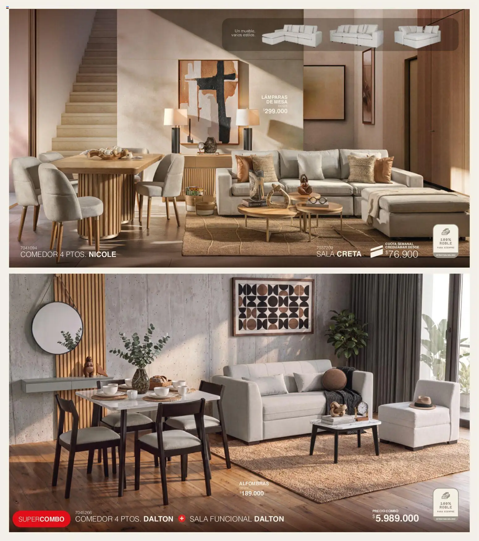 Muebles jamar revista - valida desde el 01/10/2026 | Página: 7