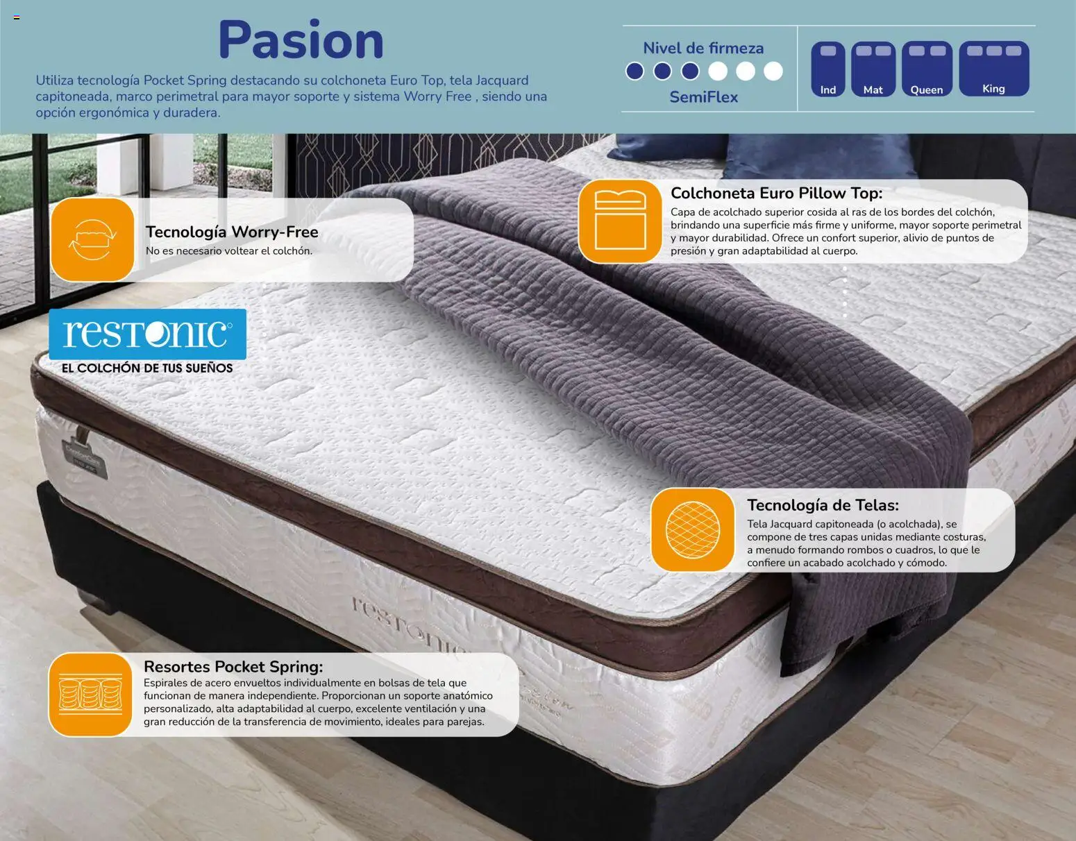 Nuevas ofertas de Muebles Dico válidas en toda la República Mexicana desde el 01/05/2026. ¡Encuentra las mejores ofertas en Muebles Dico catálogo Colchones! | Página: 9 | Productos: Colchoneta, Colchón, Top, Acolchado