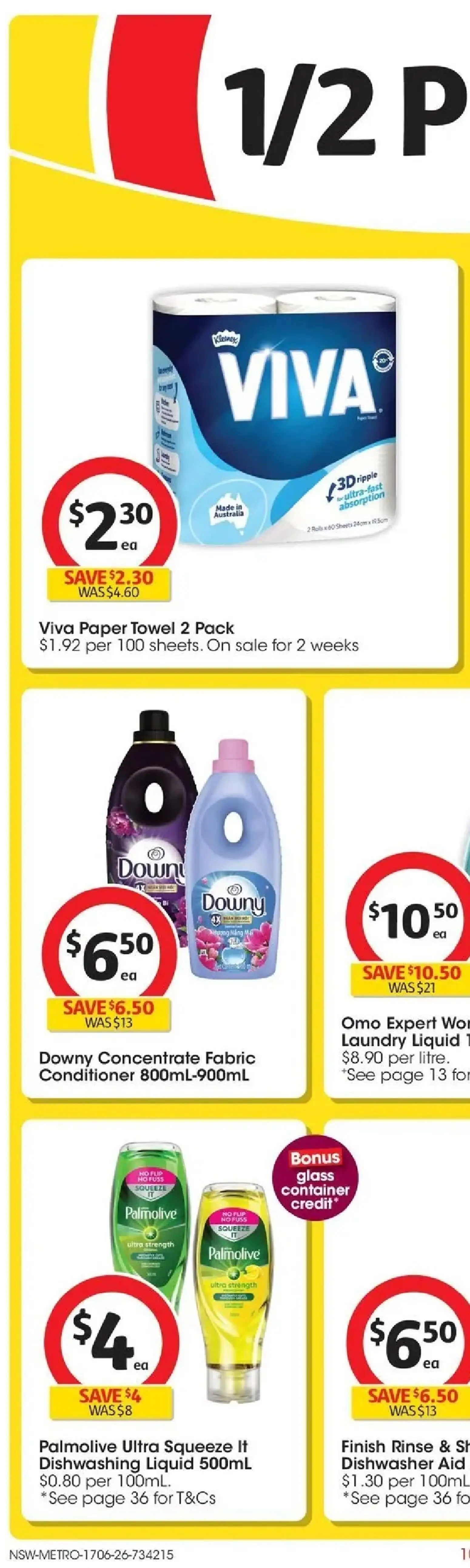 Coles catalogue - valid from 17.06.2026 | Page: 18 | Products: Conditioner, Laundry, Dishwasher