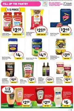 Preview of IGA catalogue Hawthorn - valid from 16/09/2026 | Page: 30 | Products: Barilla pasta, Rice, Pasta, Garlic