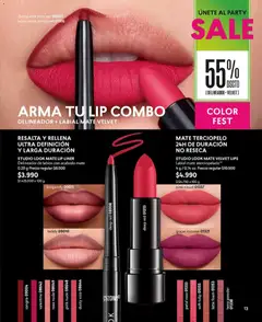 Catálogo CyZone Campaña 11 válido desde el 13.06.2026 | Página: 13 | Productos: Mousse, Mate, Delineador, Labial