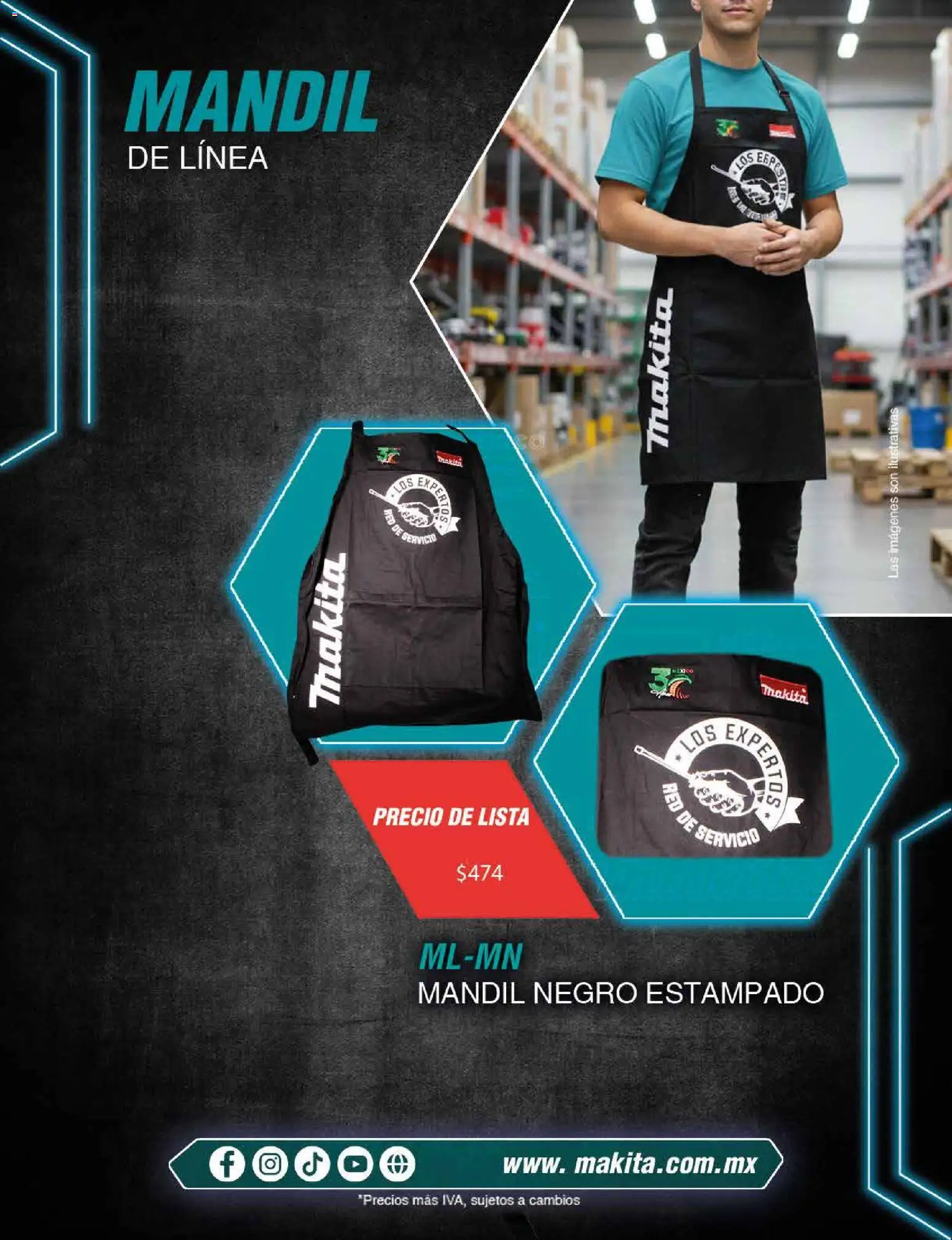 Nuevas ofertas de Makita válidas en toda la República Mexicana desde el 18/02/2026. ¡Encuentra las mejores ofertas en Makita catálogo Publicidad! | Página: 25