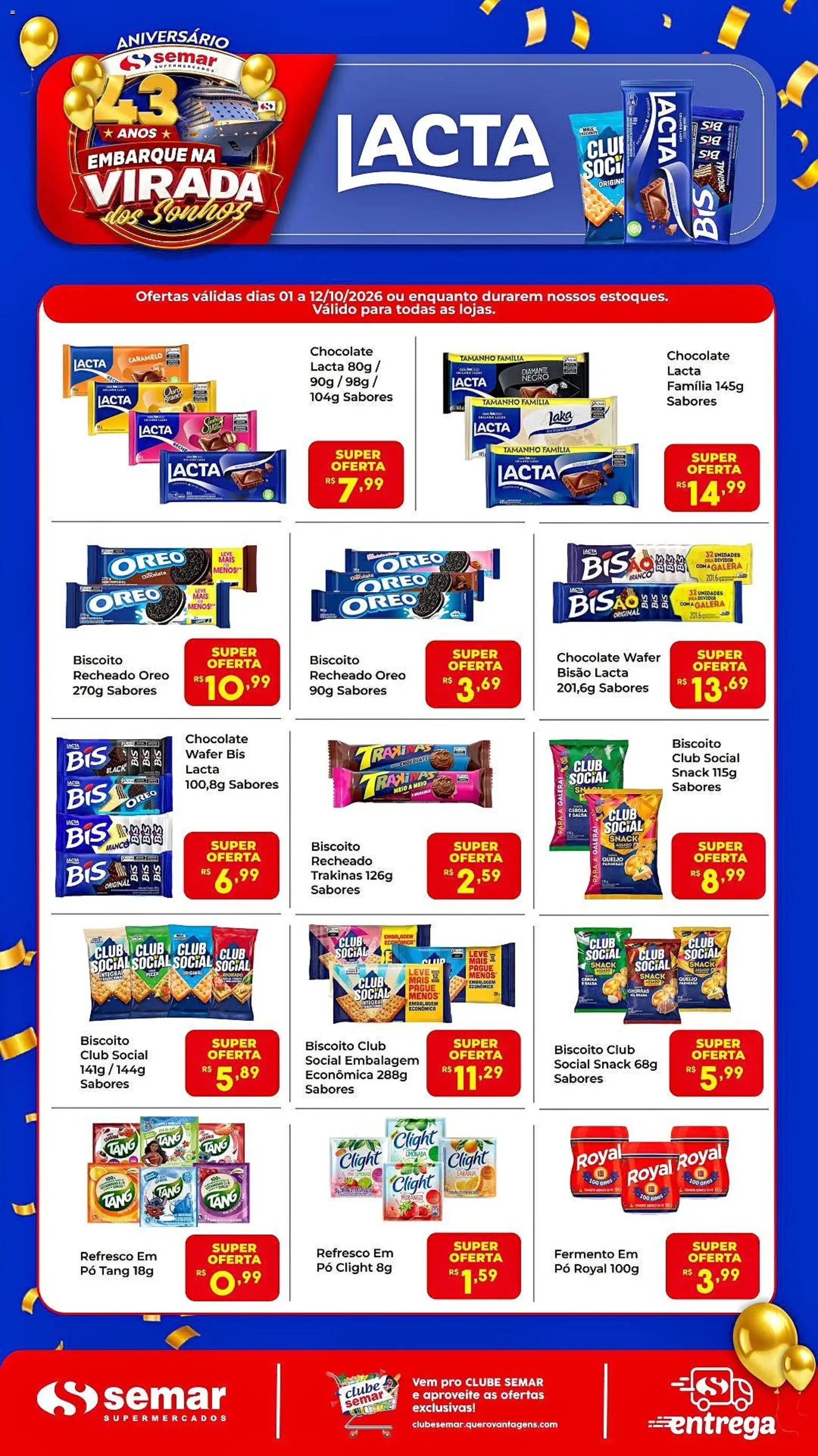 Semar Supermercado Folheto - válido de 01/10/2026 | Página: 1