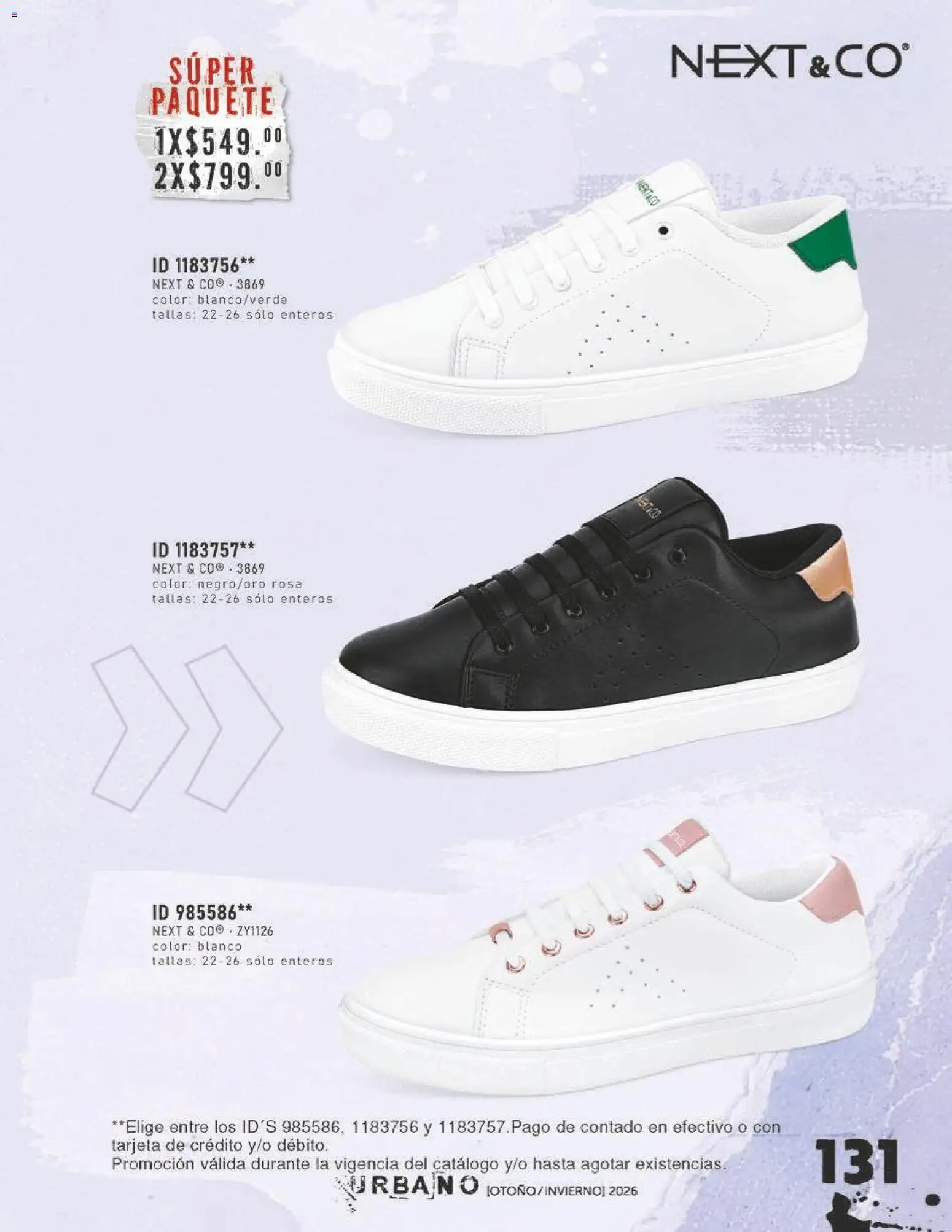 Nuevas ofertas de Price Shoes válidas en toda la República Mexicana desde el 31/07/2026. ¡Encuentra las mejores ofertas en Price Shoes catálogo Urbano! | Página: 131