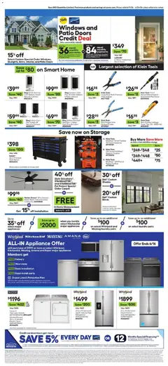 Preview of Lowe's weekly ads valid from 11.06.2026 | Page: 5