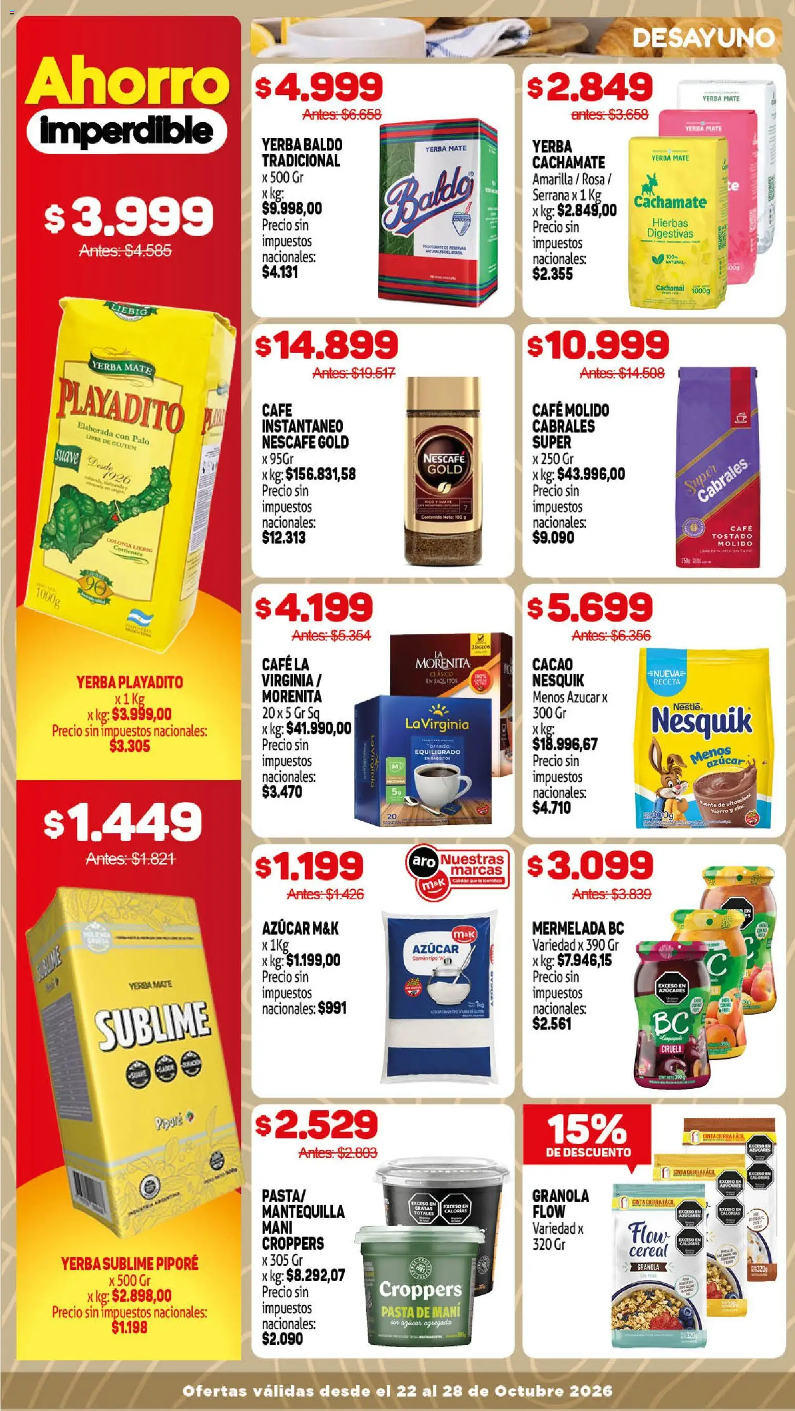 Makro Ofertas │ válido desde el 22/10/2026 | Página: 9