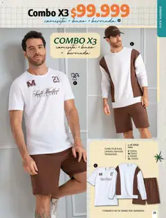 Pacifika - Campaña 08 / 2026 -  Vista previa de la revista de la tienda Pacifika valido desde el 15.05.2026 | Página: 23 | Productos: Bermuda, Buzo, Camiseta