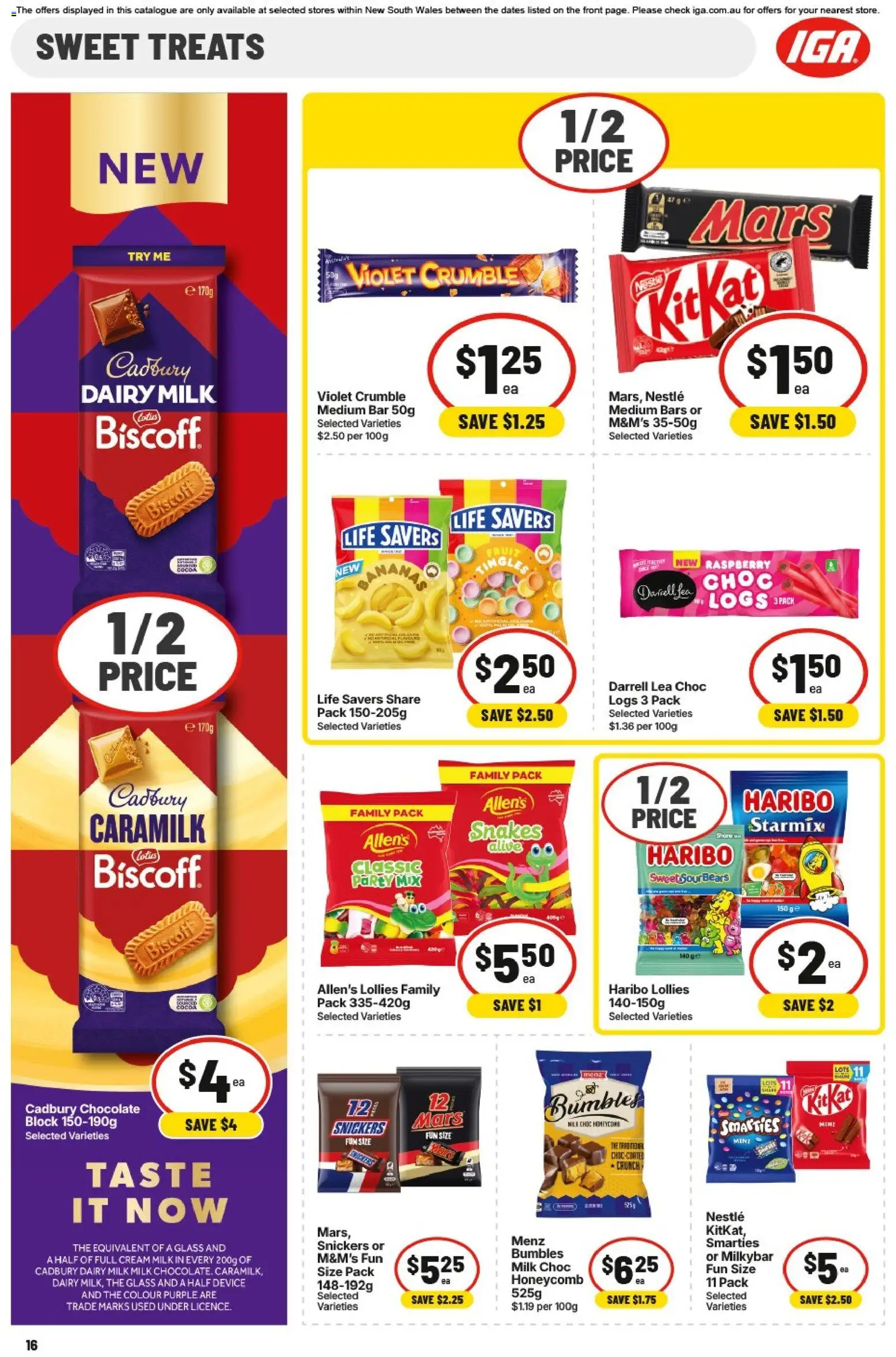 IGA catalogue - valid from 20.05.2026 | Page: 15 | Products: Milk, Chocolate, Raspberry, Device