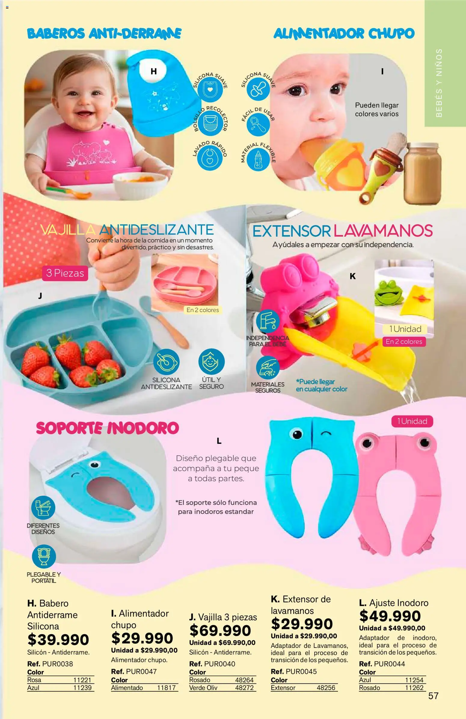 Leonisa revista - valida desde el 15/07/2026 | Página: 57 | Productos: Adaptador, Lavamanos