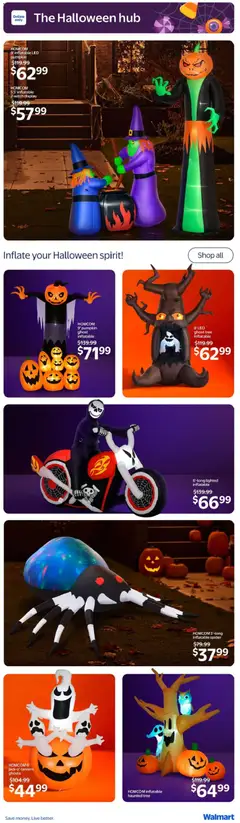 Preview of Walmart flyer - The Halloween hub from shop Walmart valid from Oct 1, 2026 | Page: 5