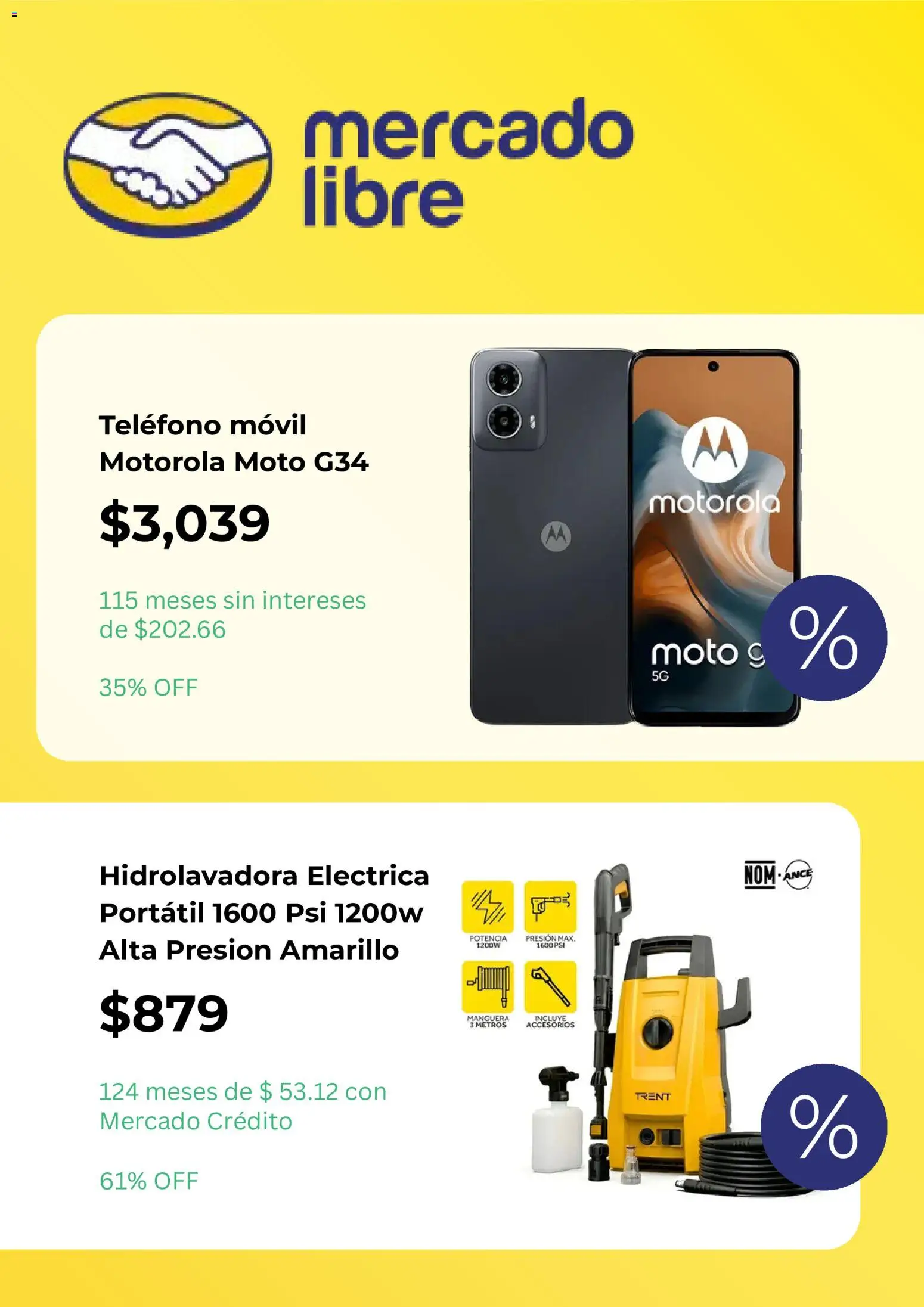 Nuevas ofertas de Mercado Libre válidas en toda la República Mexicana desde el 24/10/2026. ¡Encuentra las mejores ofertas en Mercado Libre catálogo! | Página: 2