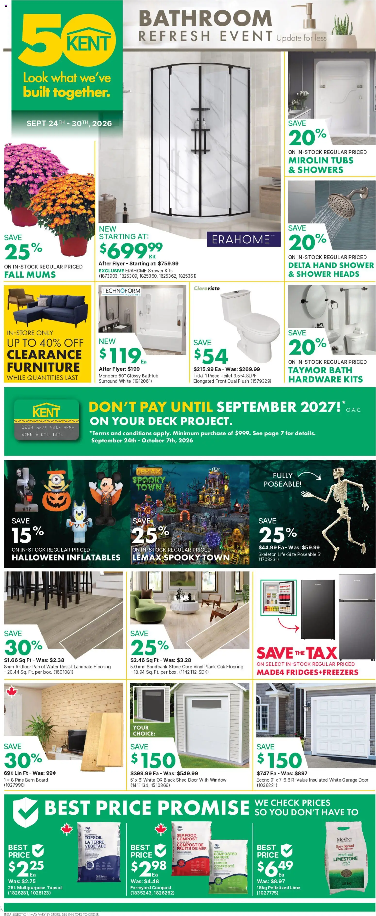 Kent flyer valid from Sep 24, 2026 | Page: 1