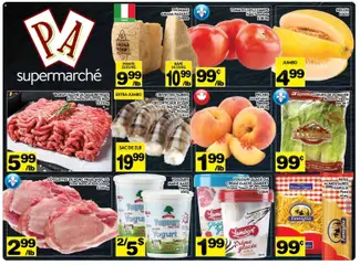 Preview of Pa Supermarché weekly flyer / circulaire from shop Pa Supermarché valid from Aug 17, 2026 | Page: 1
