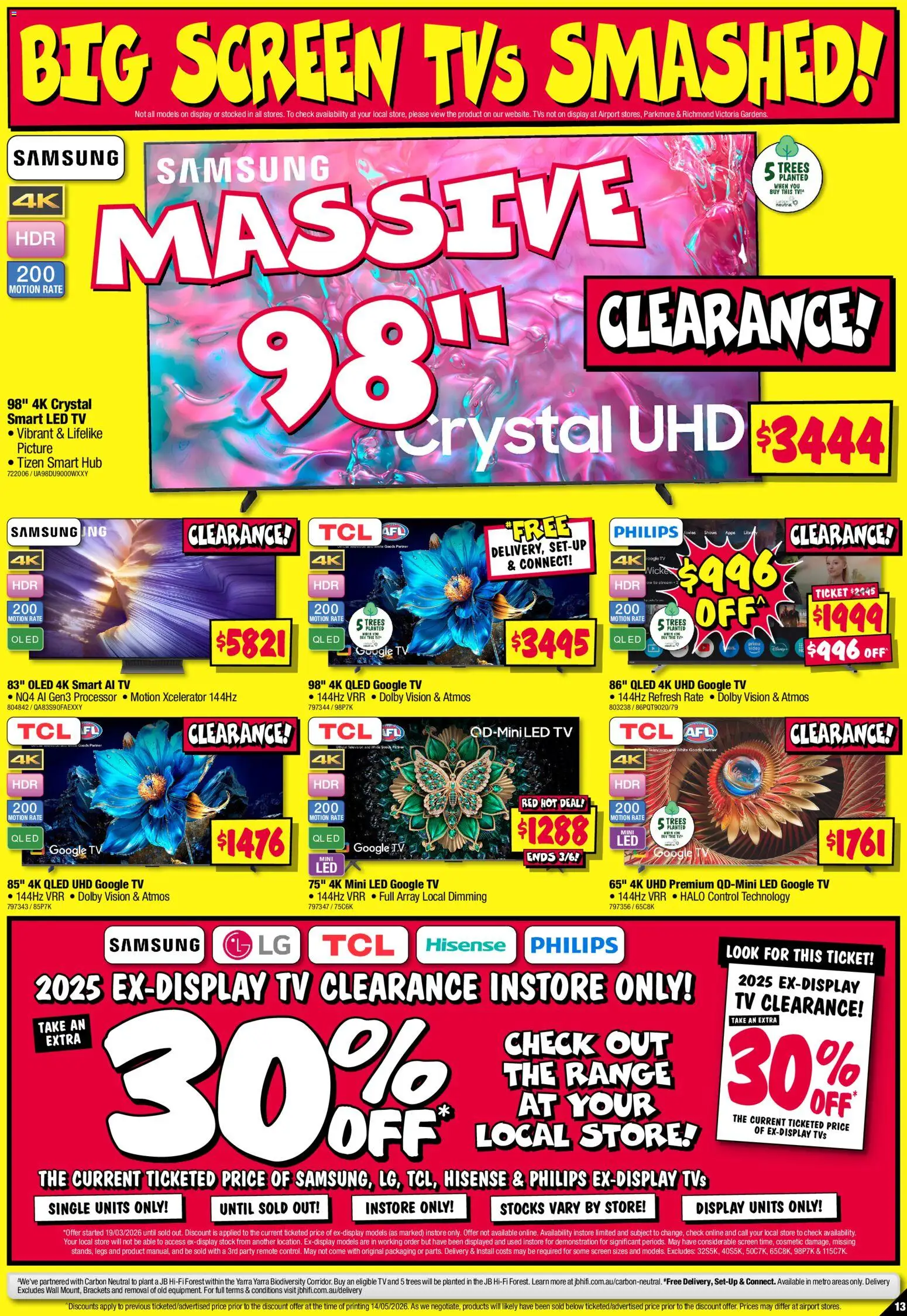 JB Hi-Fi catalogue - valid from 28.05.2026 | Page: 13 | Products: Picture, Tv, Television, Screen