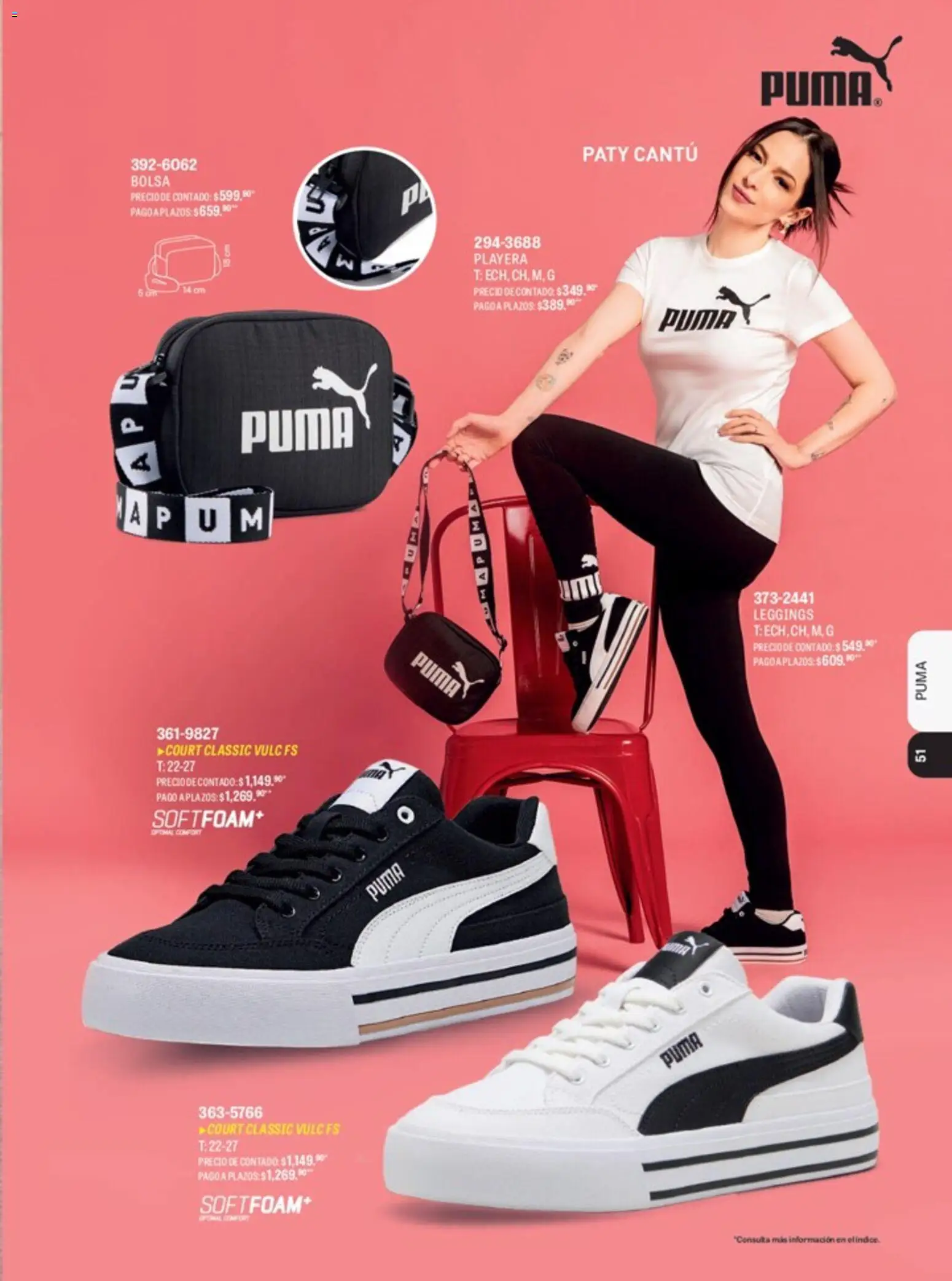 Nuevas ofertas de Andrea válidas en toda la República Mexicana desde el 15.04.2026. ¡Encuentra las mejores ofertas en Andrea catálogo Lo mejor en marcas! | Página: 42 | Productos: Leggings, Bolsa, Playera