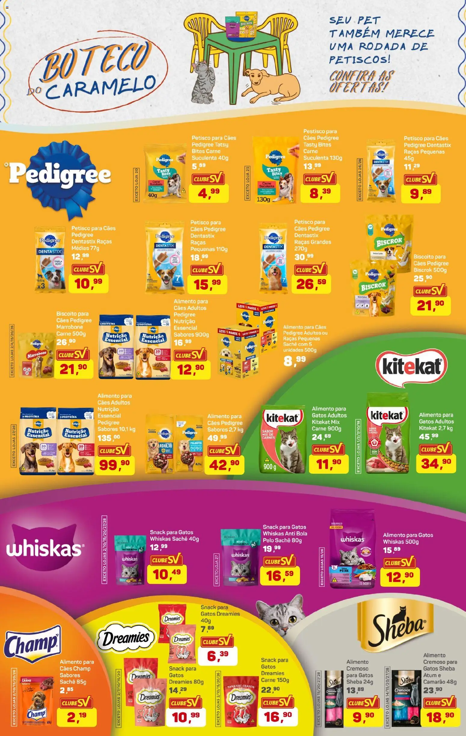 Supermercados São Vicente Folheto - válido de 27.05.2026 | Página: 2 | Produtos: Biscoito, Peixe, Carne, Atum