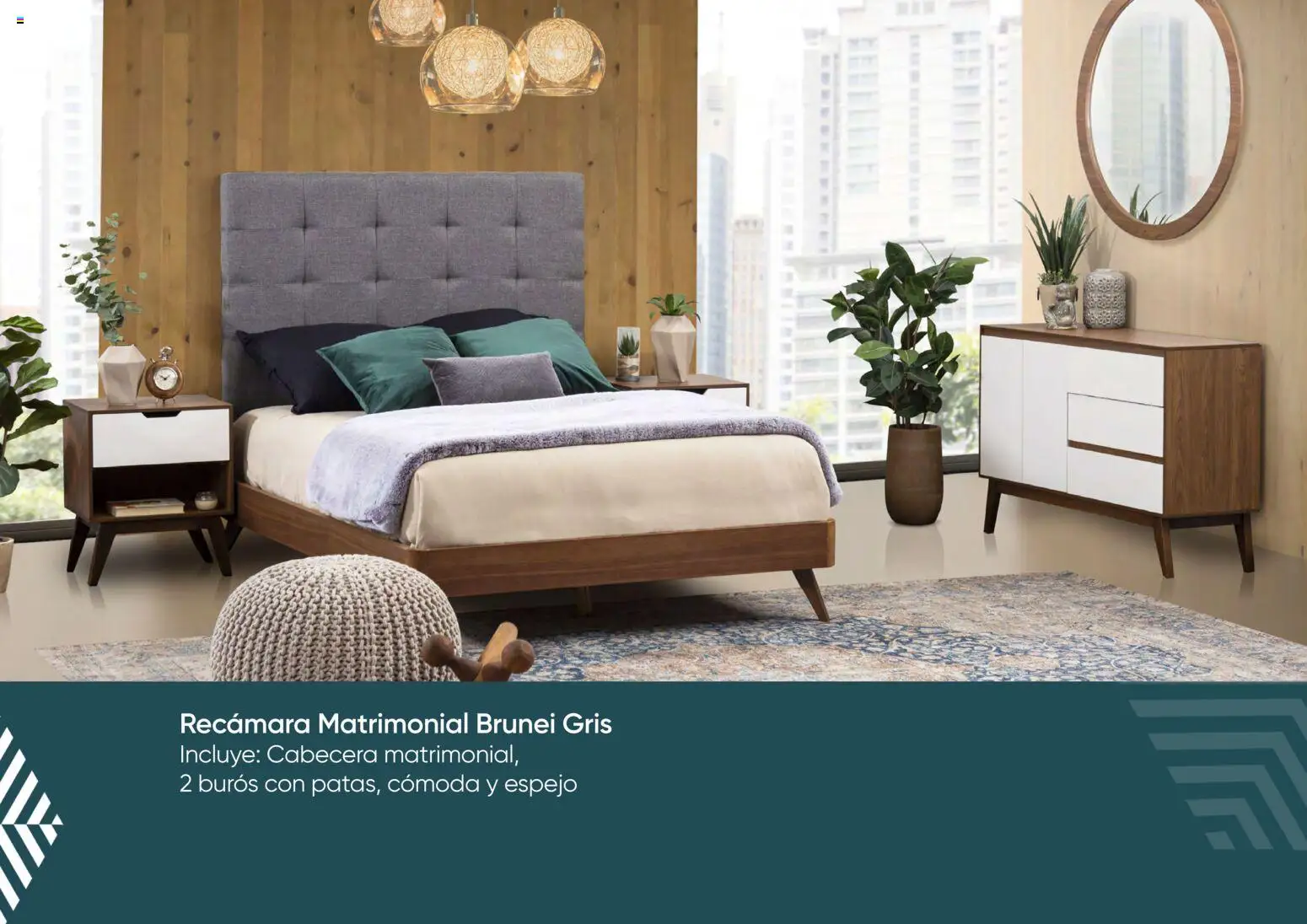 Nuevas ofertas de Muebles Dico válidas en toda la República Mexicana desde el 05/01/2026. ¡Encuentra las mejores ofertas en Muebles Dico catálogo Roma Condesa! | Página: 16 | Productos: Cómoda, Cabecera, Espejo