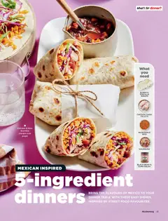 Preview of Coles magazine May 2026 - valid from 01.05.2026 | Page: 41 | Products: Table, Rice, Salsa, Microwave