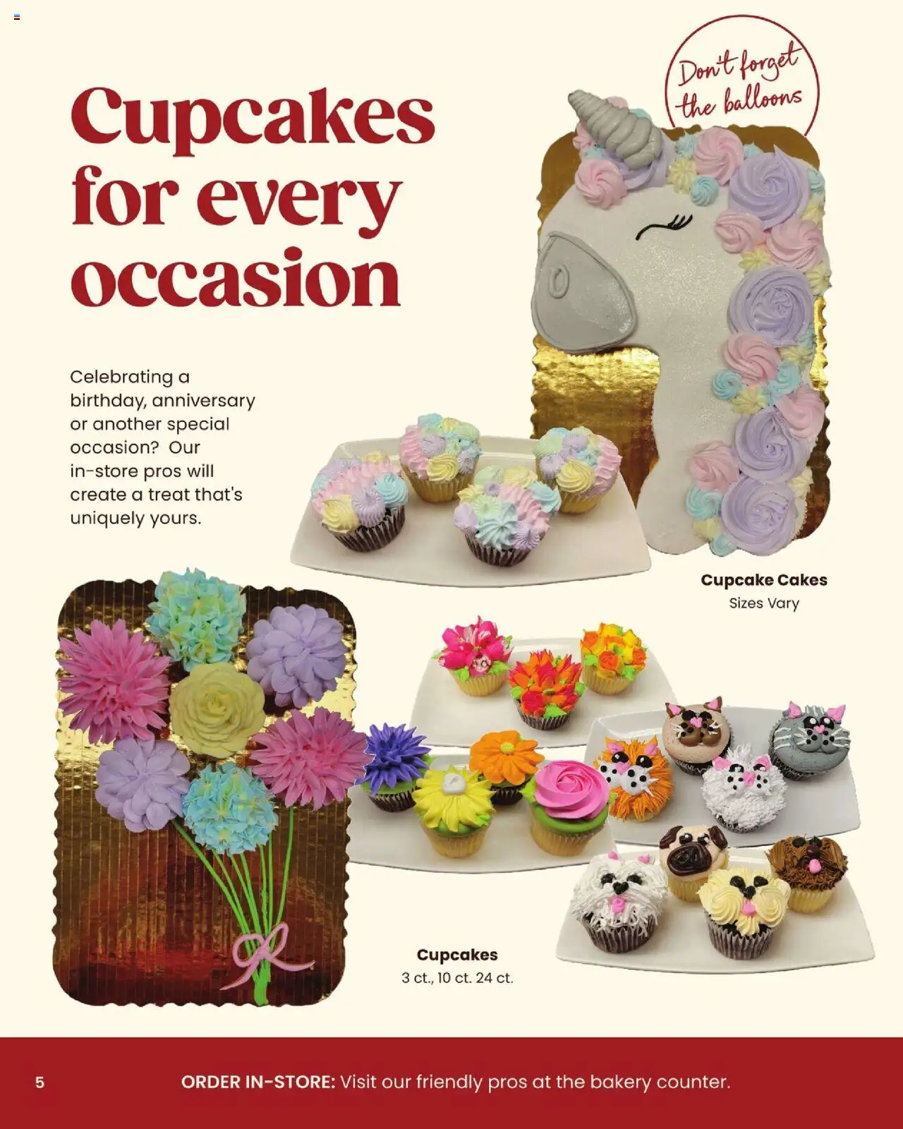 Acme Entertaining Guide - valid from 10/03/2025 | Page: 6 | Products: Bakery, Cupcake