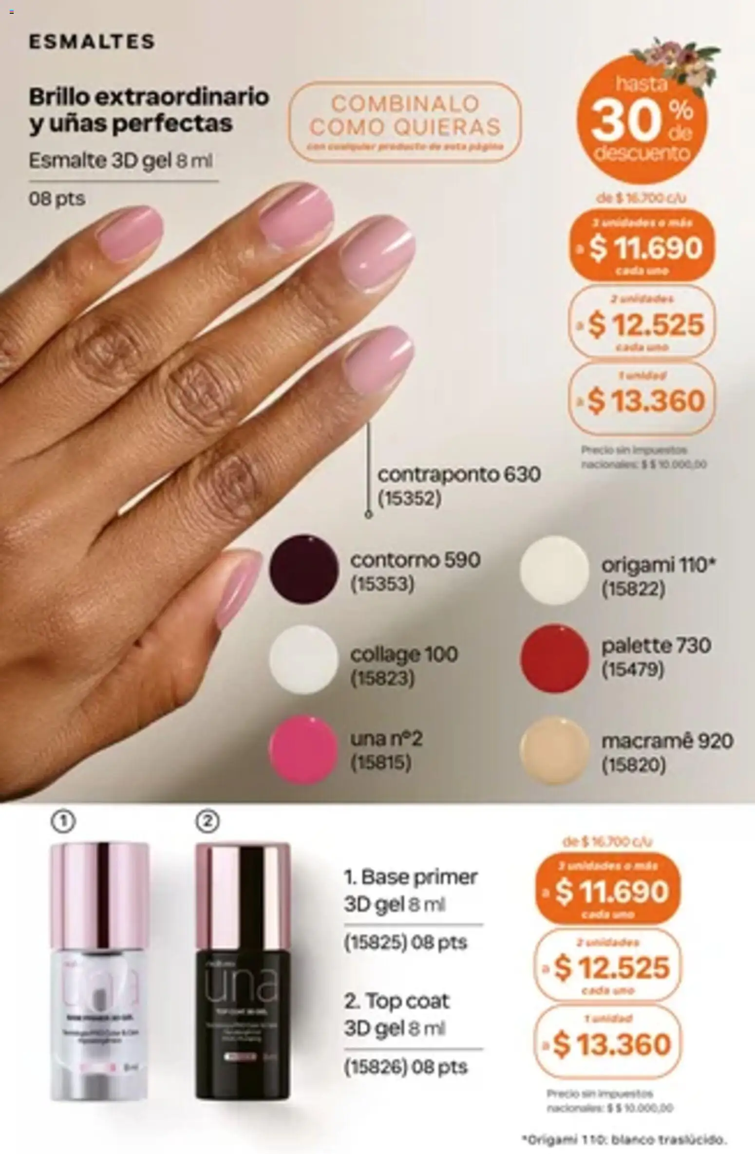 Catálogo Natura Ciclo 14 │ válido desde el 01/10/2026 | Página: 151 | Productos: Top, Contorno, Brillo