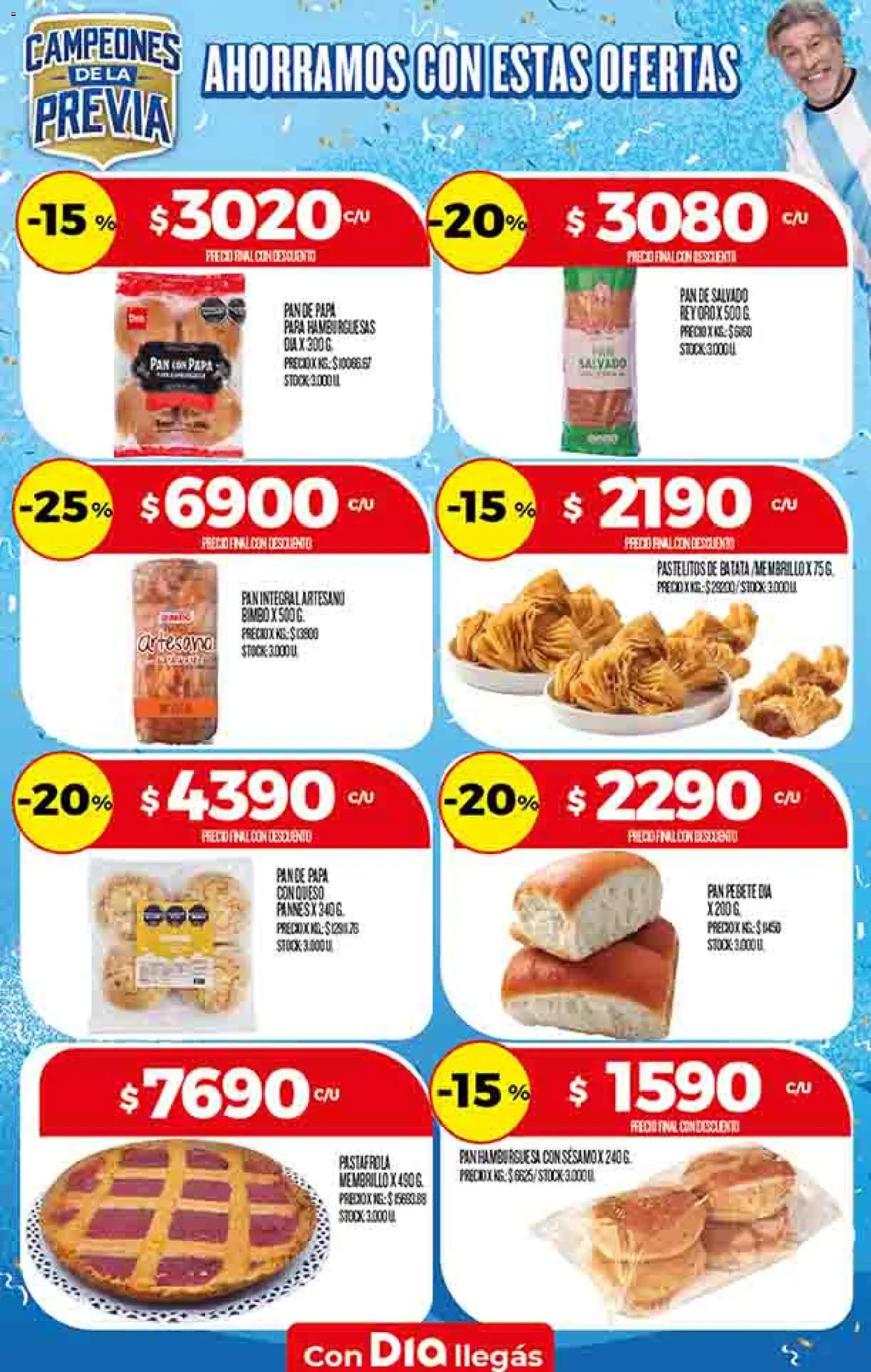 Supermercado DIA Ofertas │ válido desde el 13.05.2026 | Página: 26 | Productos: Papa, Batata, Pan
