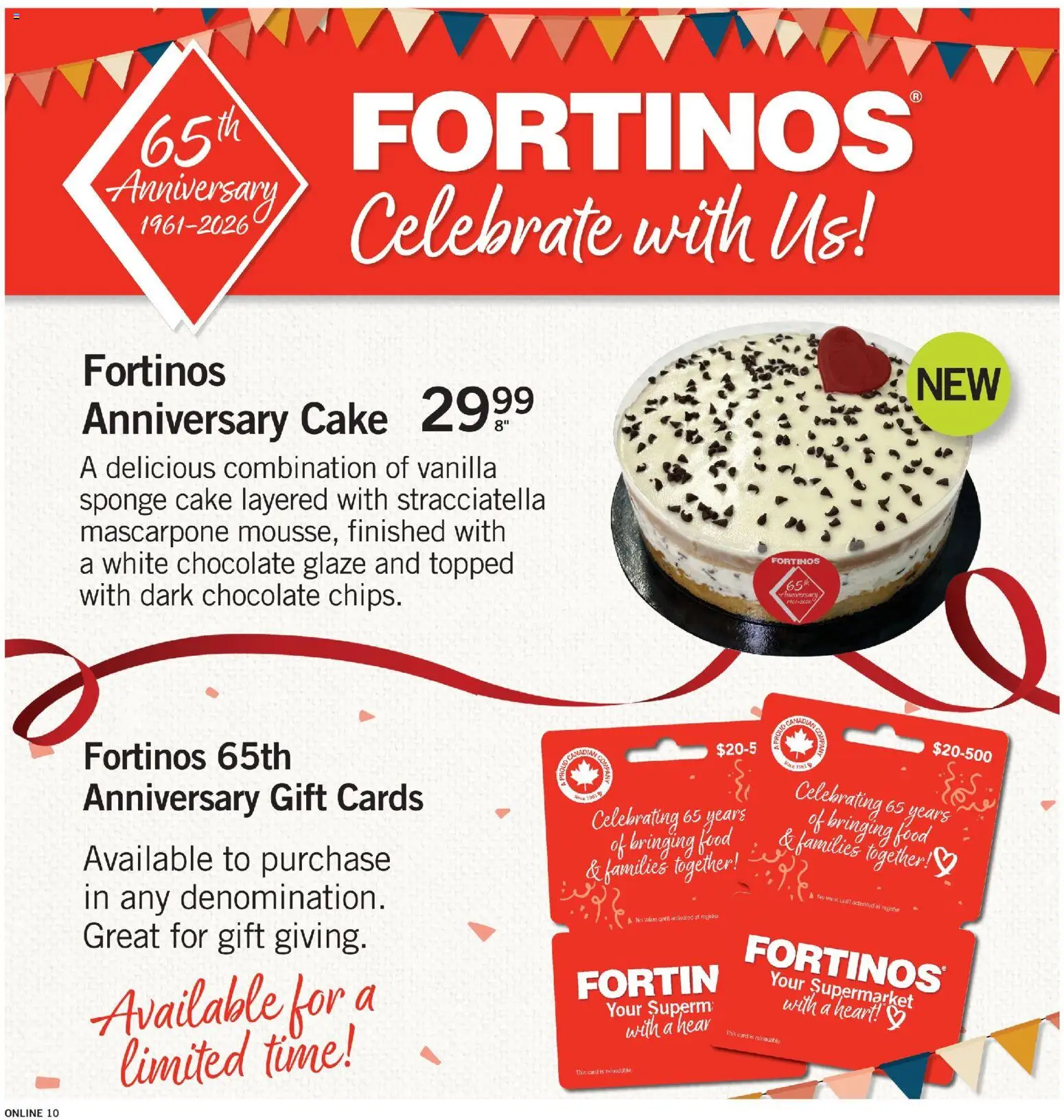 Fortinos flyer valid from Oct 29, 2026 | Page: 10