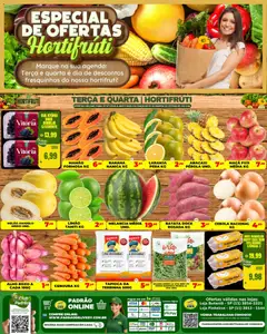 Supermercado Padrão ofertas Hortifruti - Pré-Visualização do folheto da loja Supermercado Padrão, válido de 07/07/2026