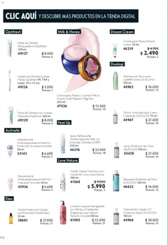 Oriflame Catálogo válido desde el 09.05.2026 | Página: 114 | Productos: Cepillo, Antitranspirante, Shampoo, Aceite